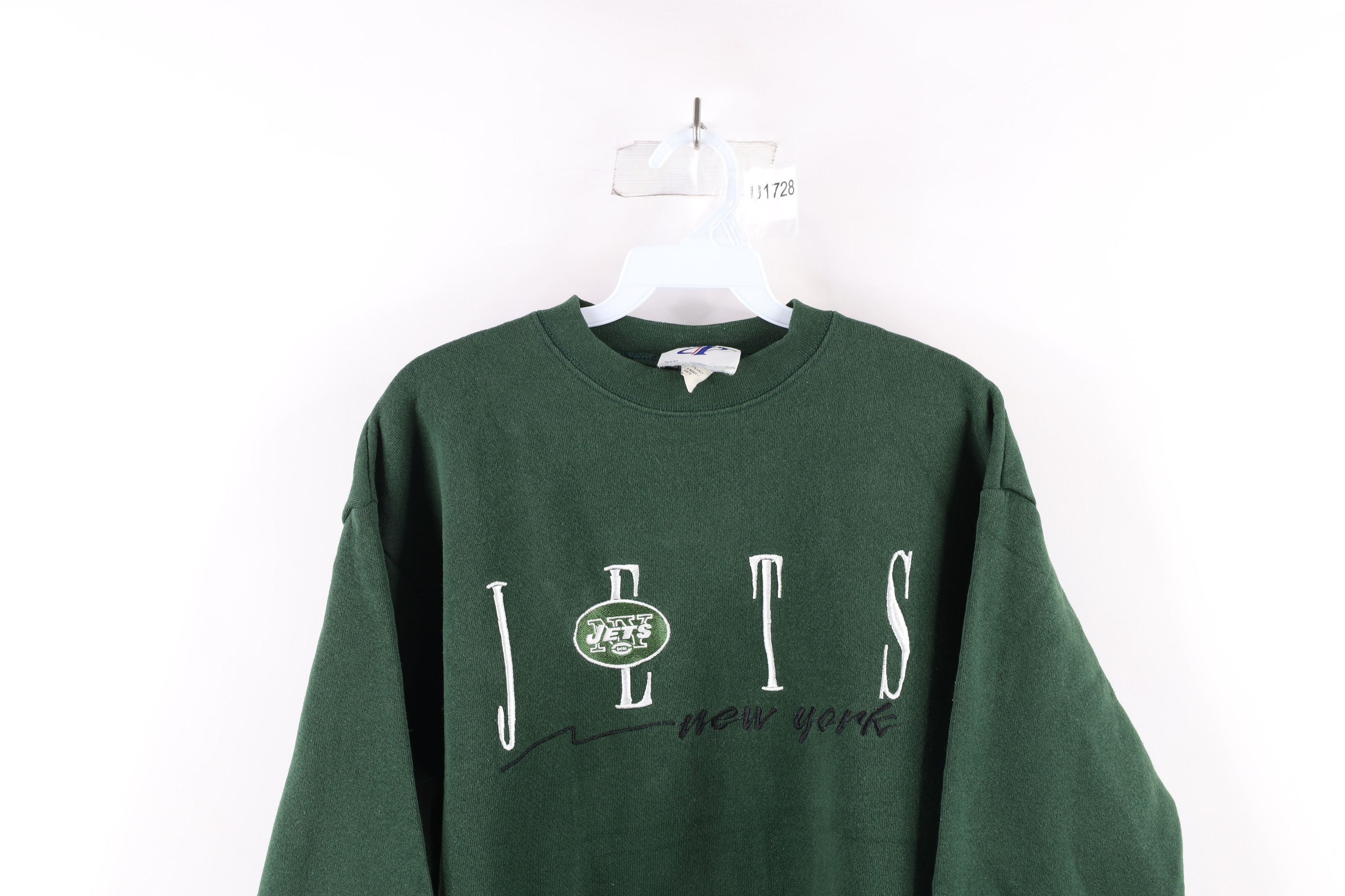 Vintage Vintage 90s Out New York Jets Football Crewneck Sweatshirt Size US M / EU 48-50 / 2 - 2 Thumbnail