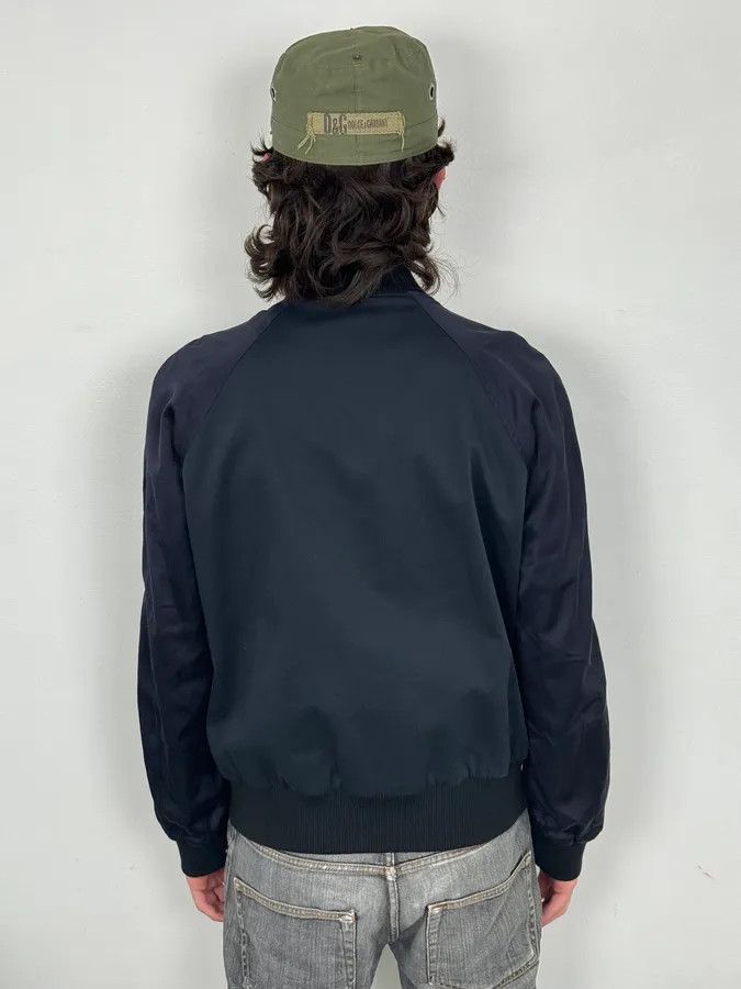 Dries Van Noten Dries Van Noten Beige & Navy Reversible Bomber Jacket Size US M / EU 48-50 / 2 - 8 Thumbnail