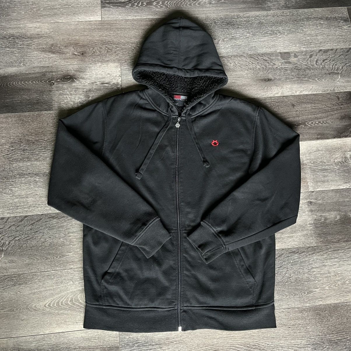 Southpole Vintage Y2K Southpole Basic Logo Insulated Lined Zip Hoodie Size US L / EU 52-54 / 3 - 1 Thumbnail
