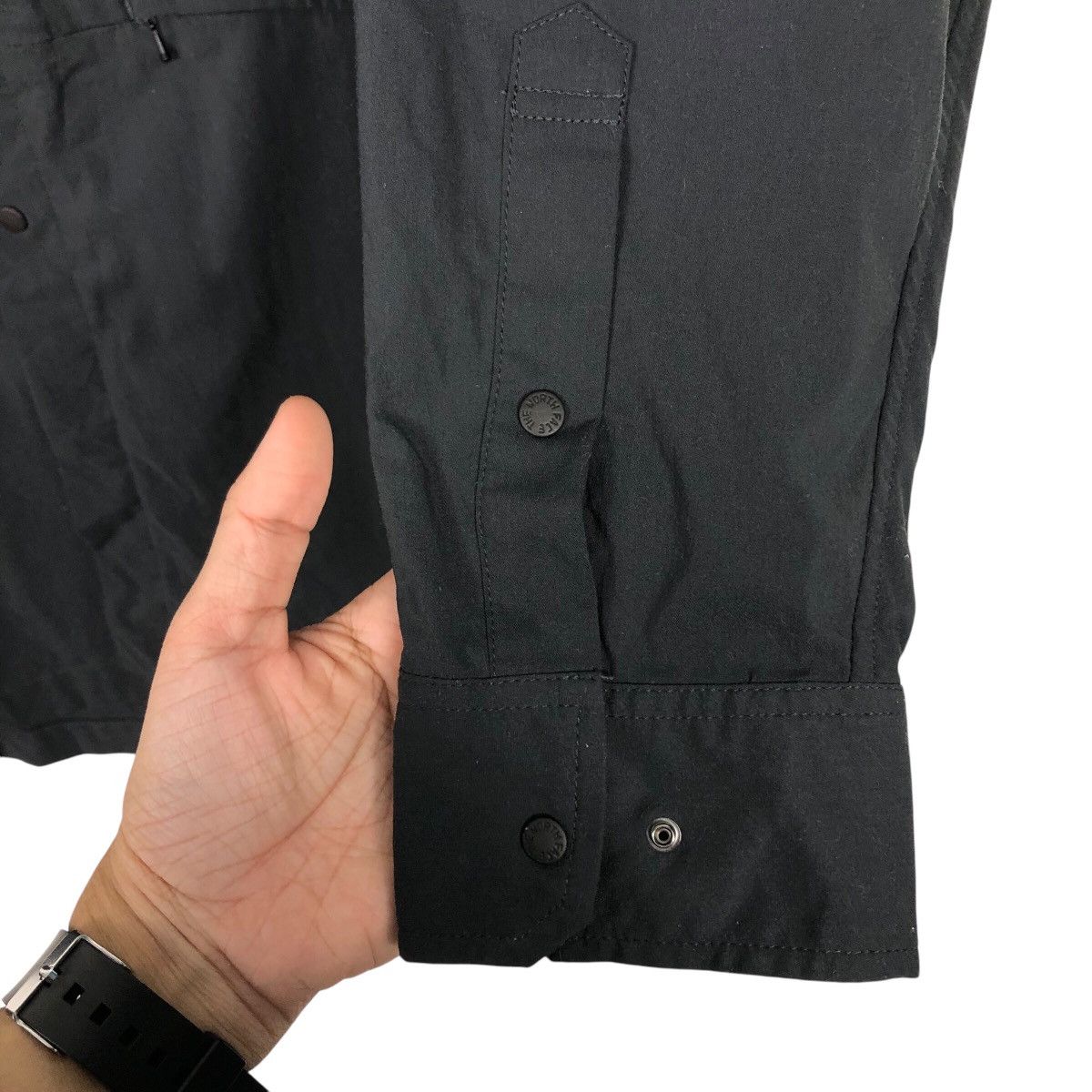 The North Face 📌Vintage Button Jacket Rich Black The North Face Size US XL / EU 56 / 4 - 16 Thumbnail