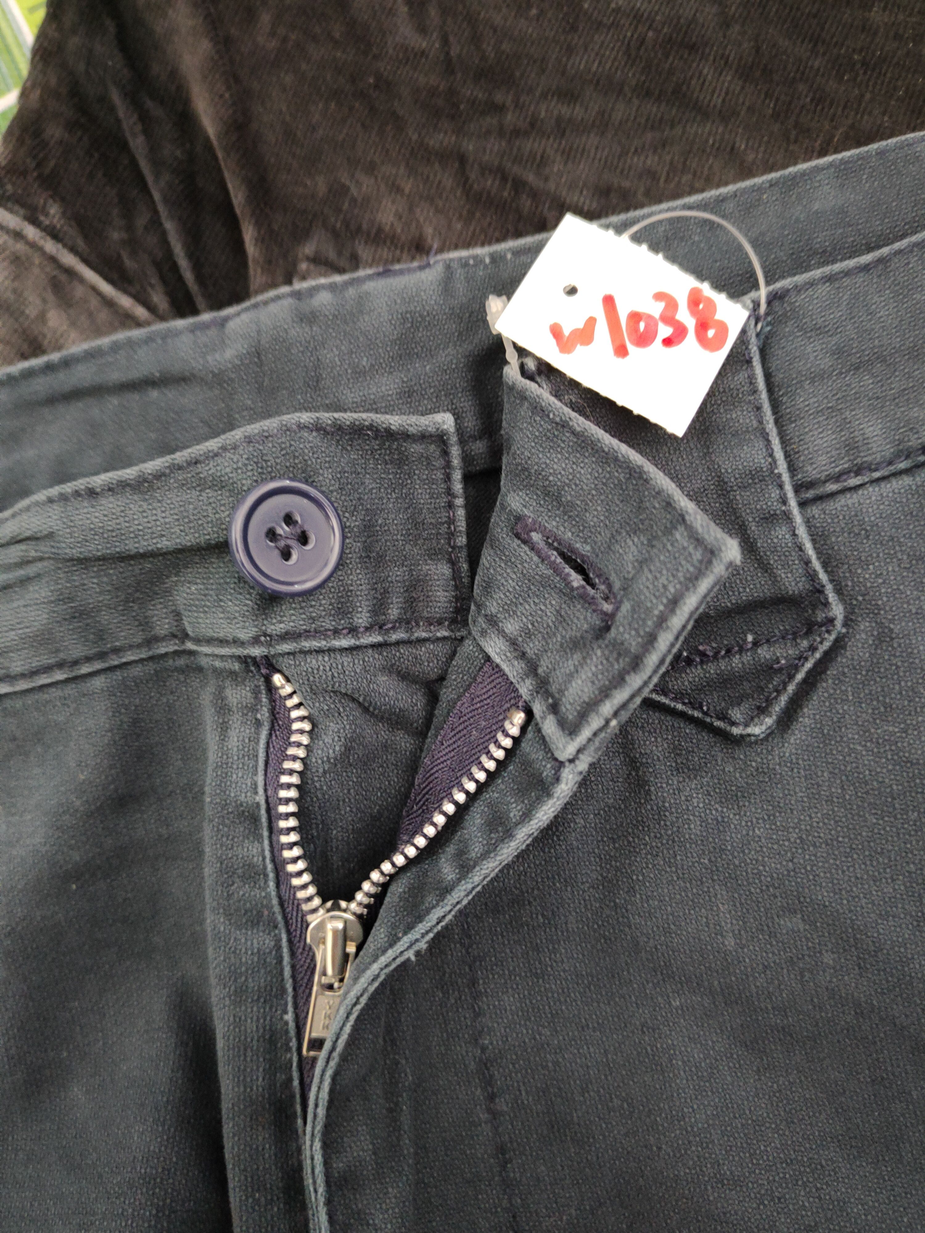 Japanese Brand Japanese Brand Navy Faded Multipocket Cargo Pants #W1038 Size US 31 - 14 Thumbnail
