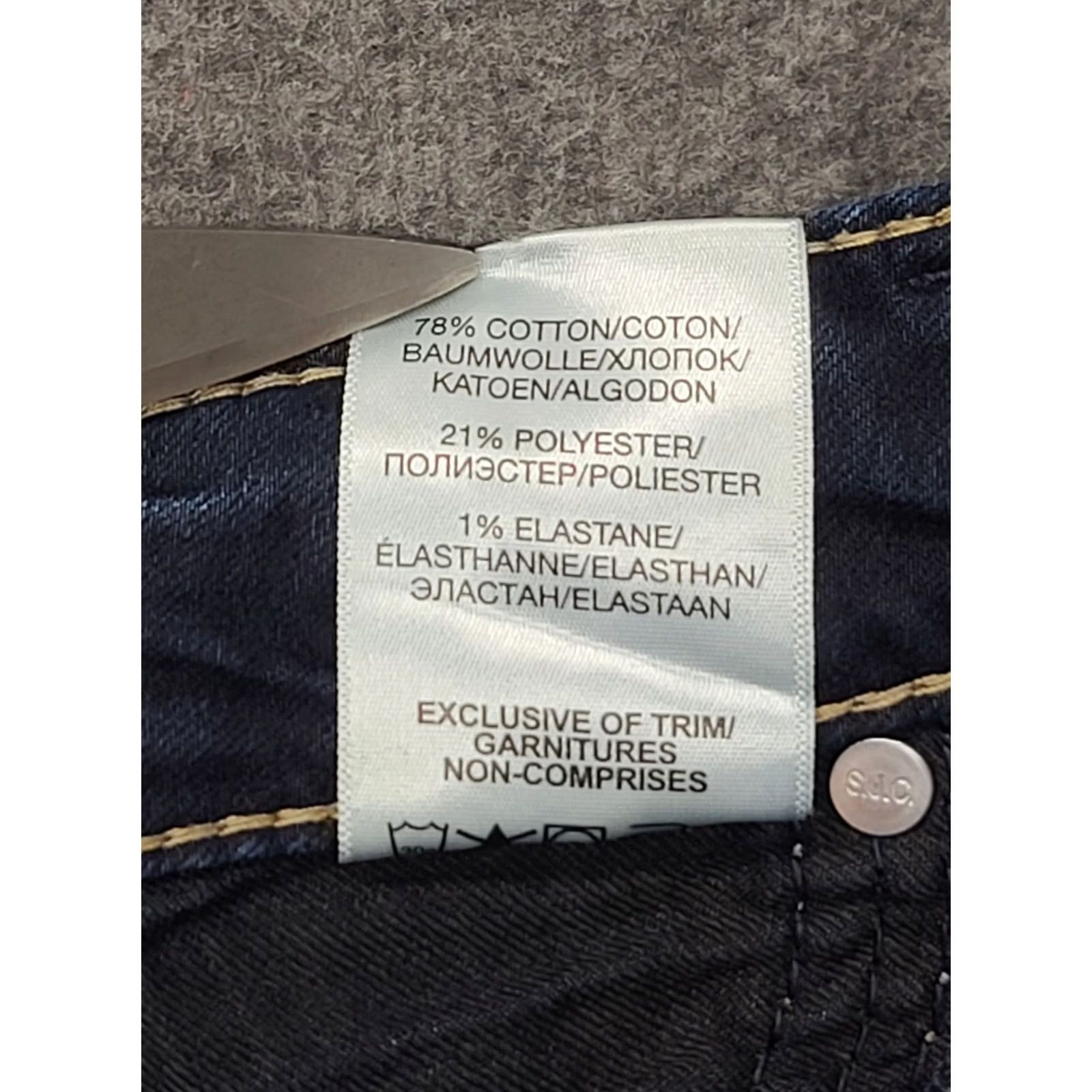 Silver Jeans Co. Silver Jeans Women 32x31 Suki Mid Rise Skinny Fit Distressed Super Stretch Denim Jeans Blue 5-Pocket Womens Size 24" / US 00 / IT 34 - 5 Thumbnail