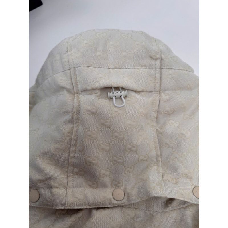 Gucci Gucci White Full Zip Puffer Hooded Vest Jacket Size 50 Size XL / US 12-14 / IT 48-50 - 17 Thumbnail
