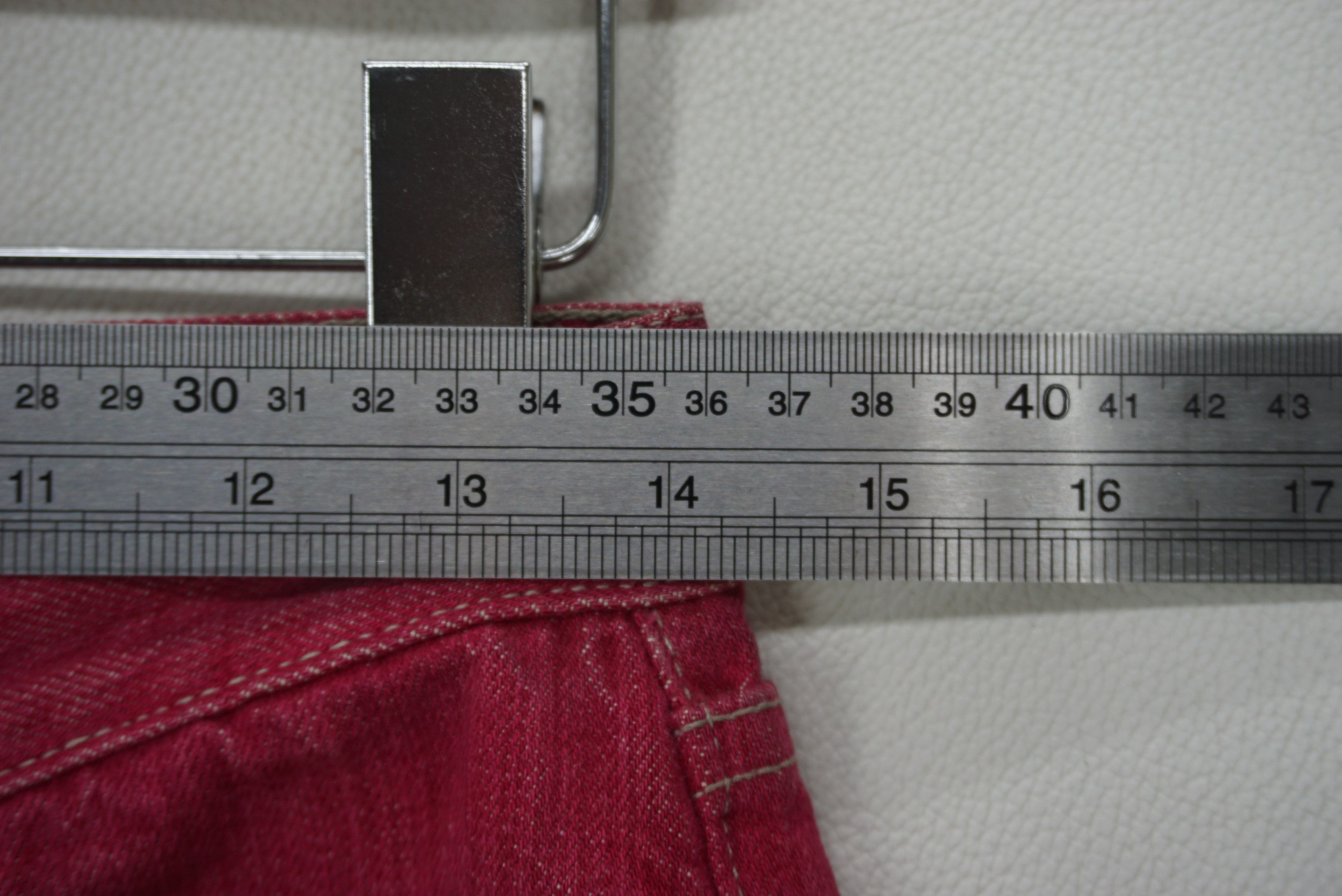 Tommy Hilfiger Tommy Jeans Size 4 fit W28xL31 Straight Leg Pink Denim Size 27" / US 4 / IT 40 - 5 Thumbnail