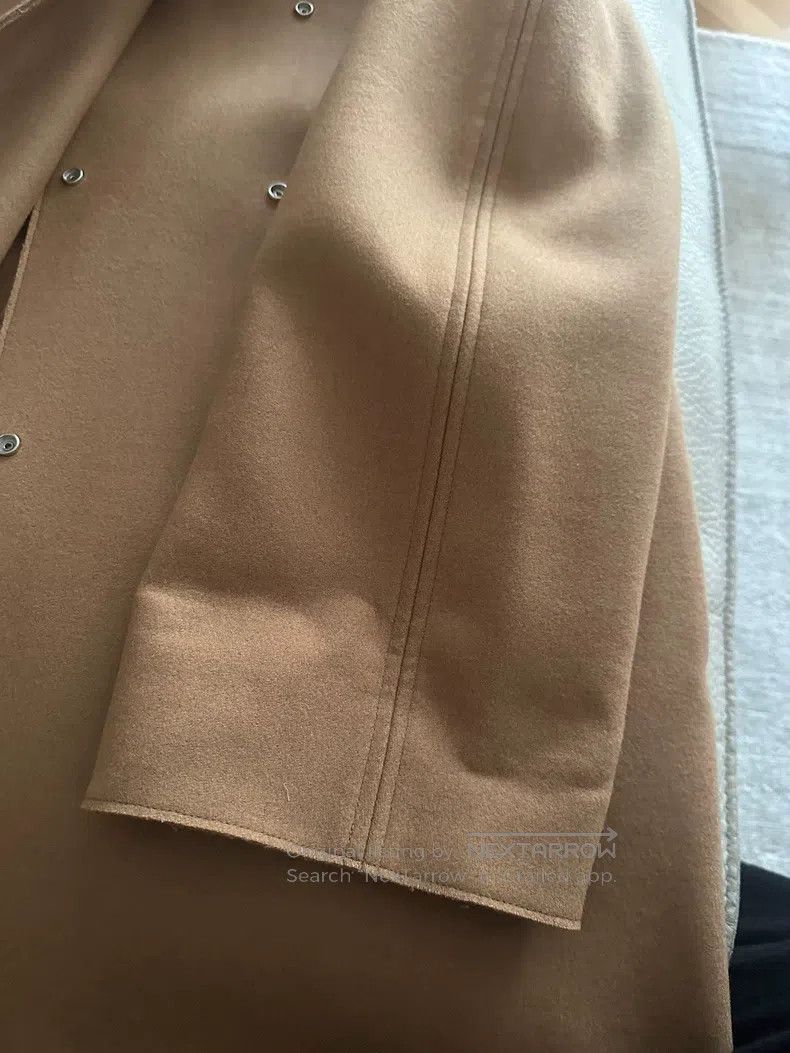 Jil Sander Jil Sander size 36 Double-breasted wool coat Size M / US 6-8 / IT 42-44 - 4 Thumbnail