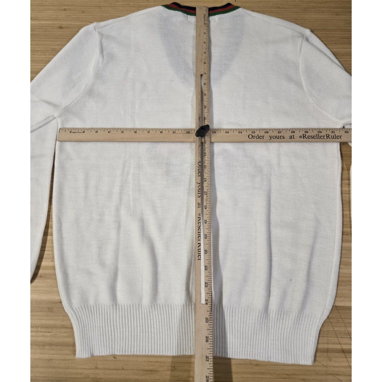 Vintage VINTAGE La Mode Du Tennis Sweater Mens XL White V Neck Tennis Graphic Retro 80s Size US XL / EU 56 / 4 - 7 Thumbnail