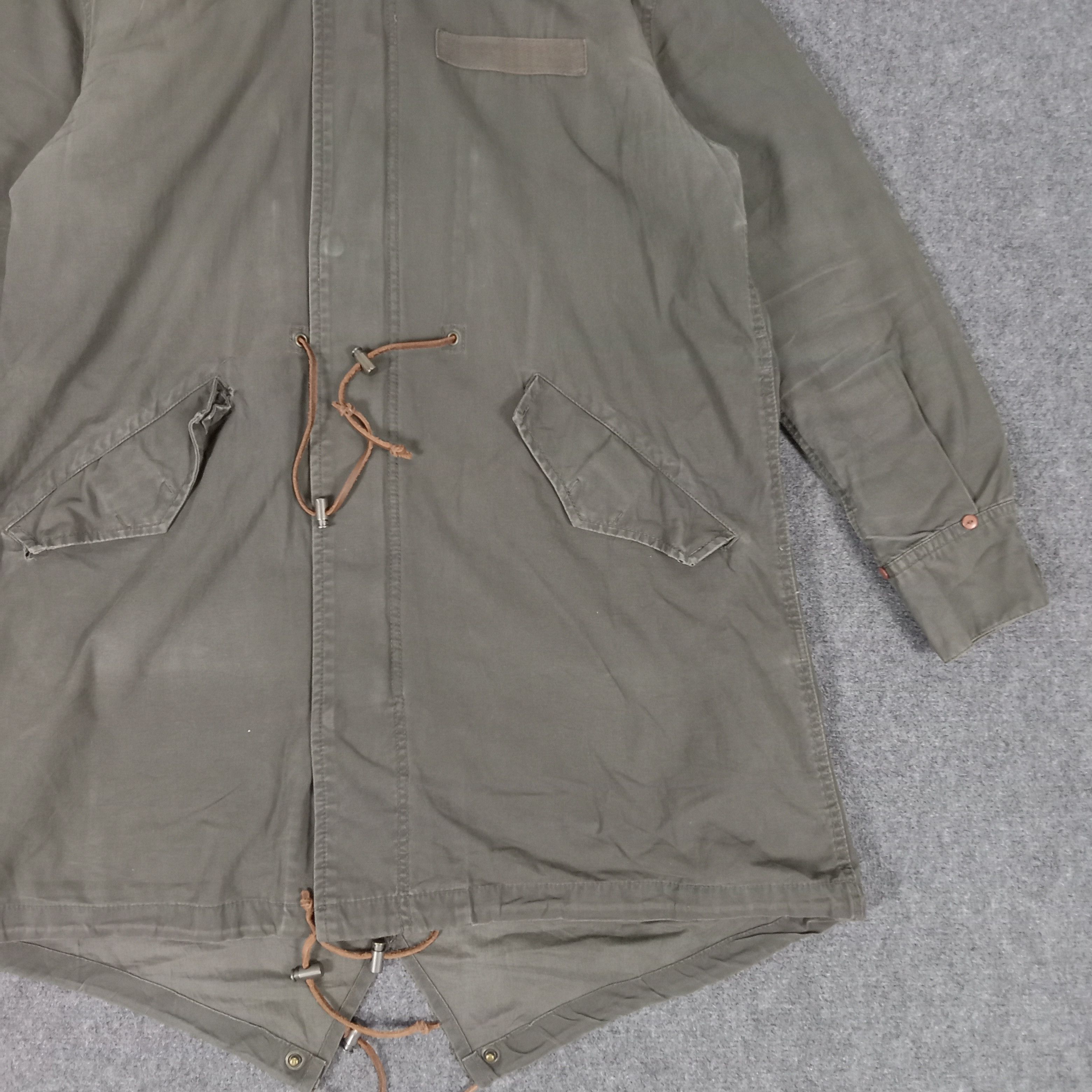 Japanese Brand × Le Grande Bleu (L.G.B.) × Vintage G.O.A Japanese Punk Style Parka Winter Jacket Size US M / EU 48-50 / 2 - 2 Thumbnail