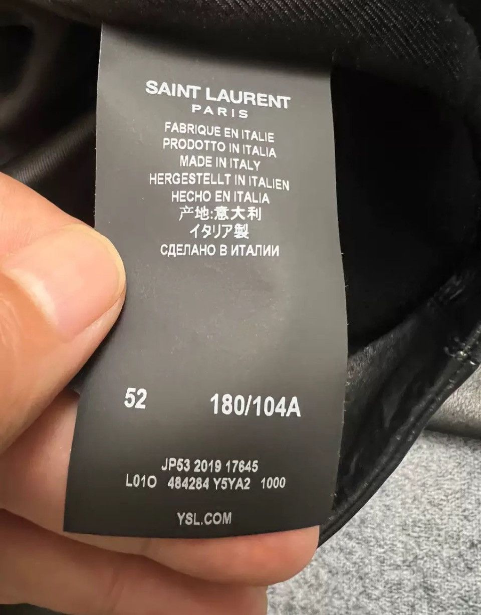 Saint Laurent Paris Saint Laurent Paris L01 leather jacket Size US L / EU 52-54 / 3 - 3 Thumbnail