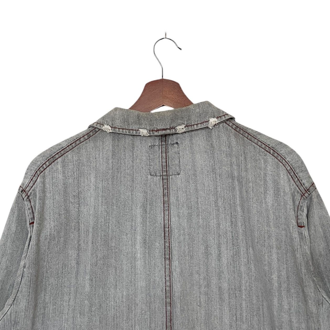 Japanese Brand × Vintage Vintage Brand Power to The People Chore Jacket 2000s Size US L / EU 52-54 / 3 - 4 Thumbnail