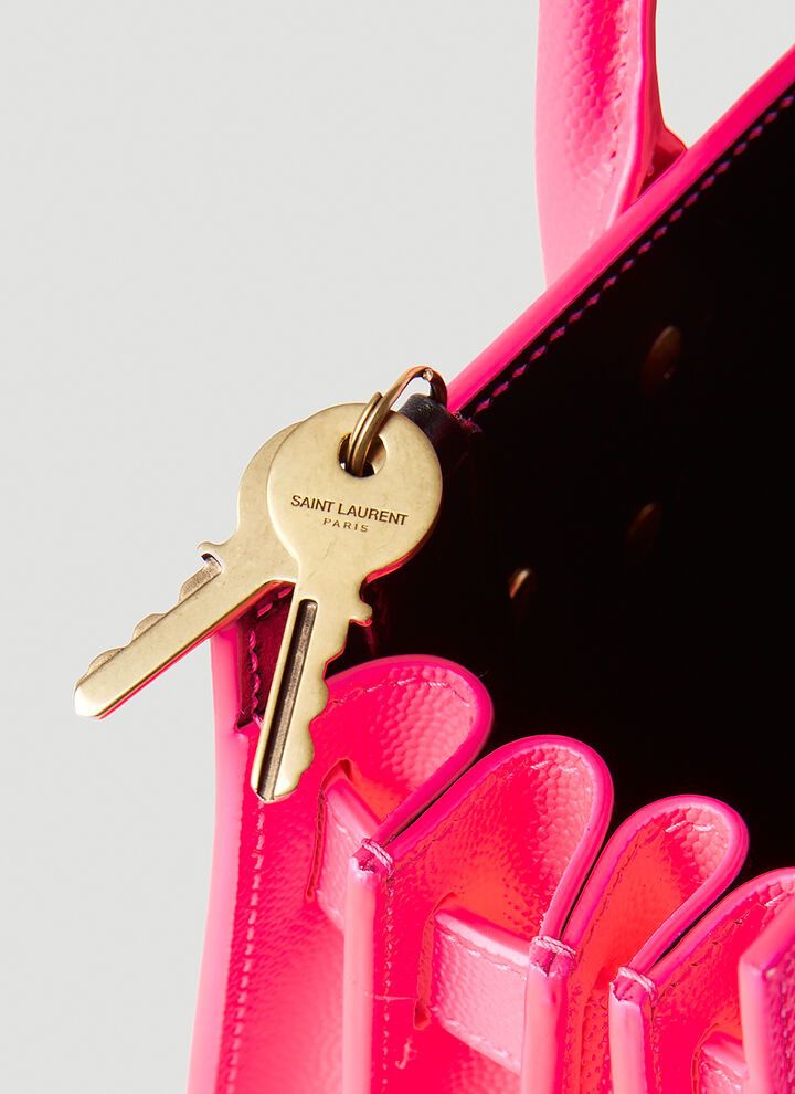 Saint Laurent Paris o1bcso1str0325 Size: OS/Sac De Jour Nano in Pink Size ONE SIZE - 5 Thumbnail