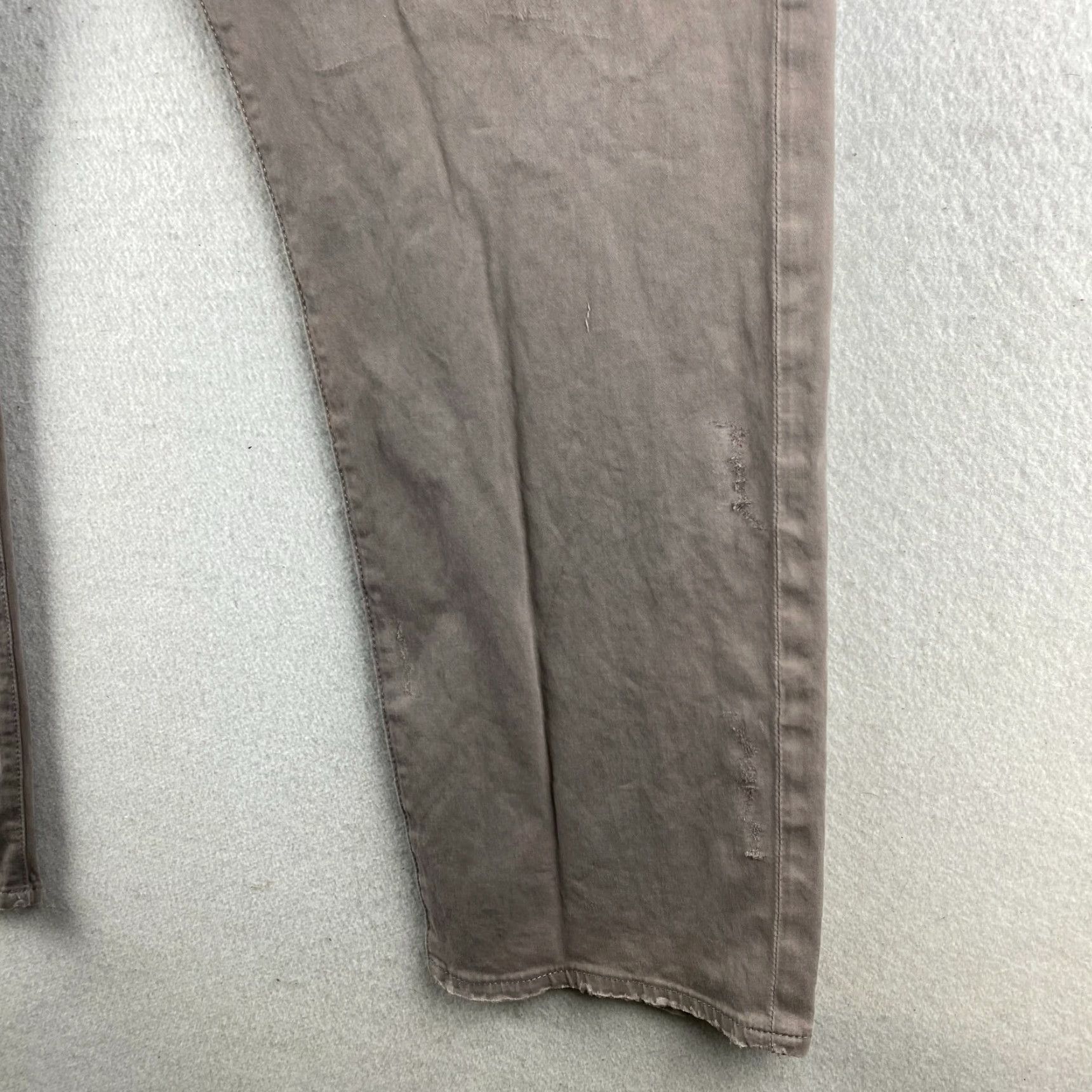 Vintage VINTAGE AG Adriano Goldschmied Jeans Mens 38 Gray The Graduate Tailored Leg Distressed Size US 38 / EU 54 - 6 Thumbnail