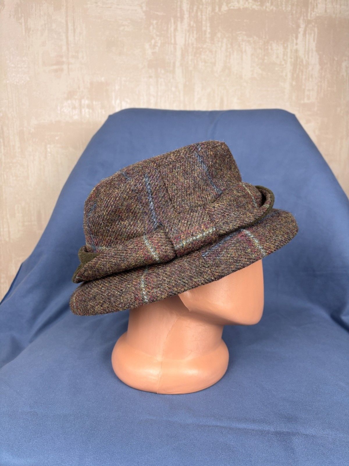 Other Heather Mallalieus Tweed Wool Women's Bucket Hat One Size Size ONE SIZE - 3 Thumbnail