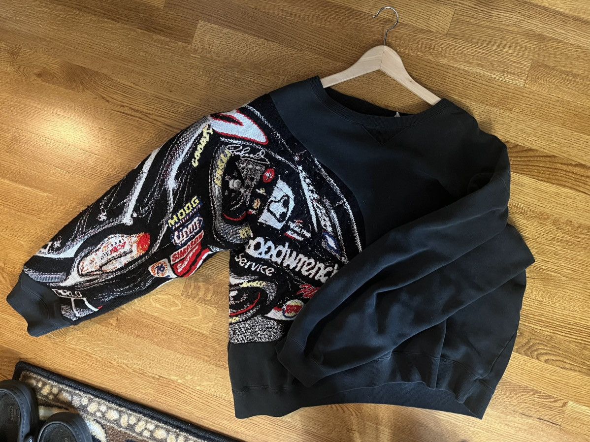 Gap × Japanese Brand Custom Stitch Embroider Loose Sweatshirt Size US XXL / EU 58 / 5 - 1 Thumbnail