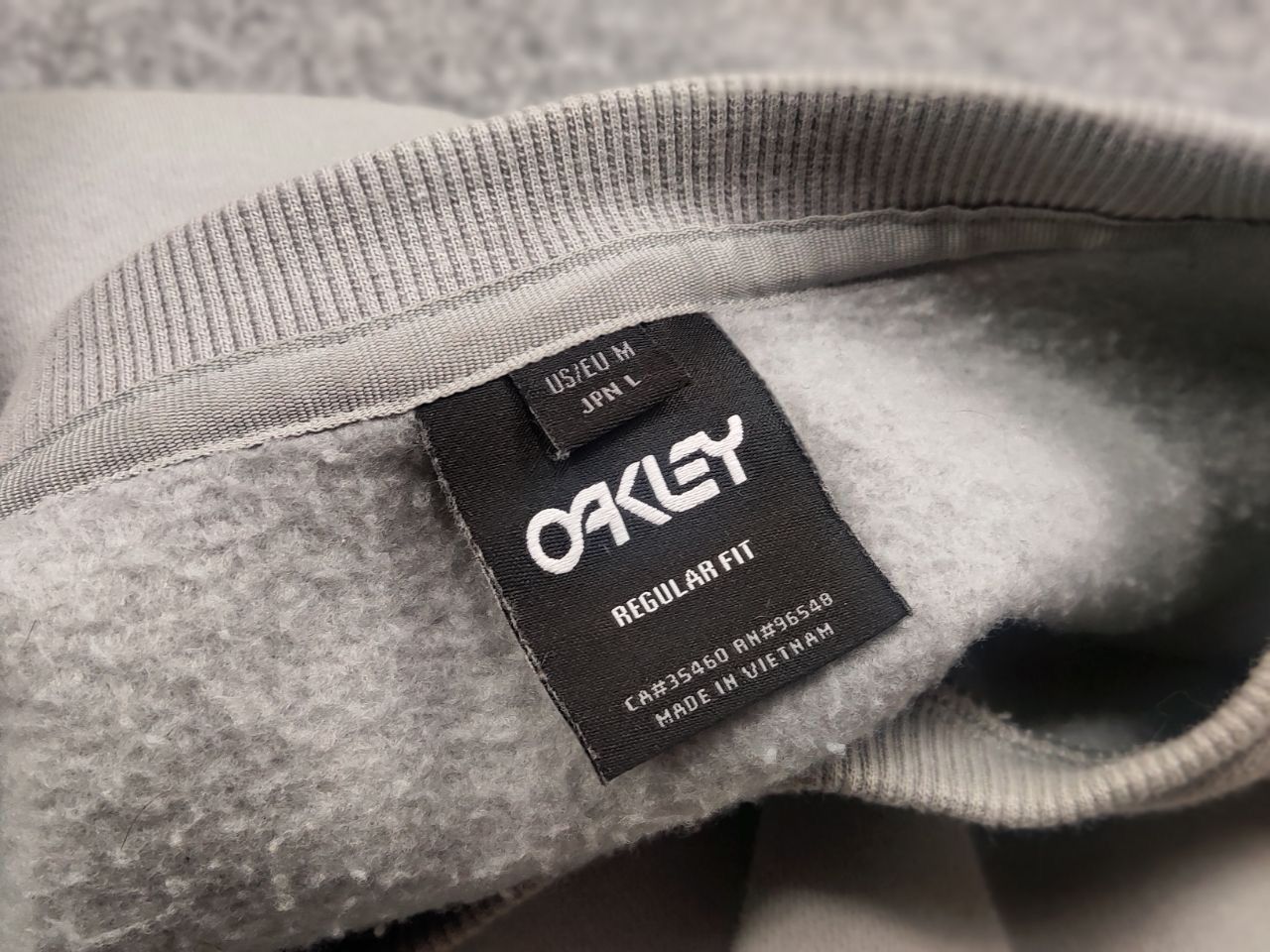 Oakley Oakley Logo combined Crew Check Sweatshirt Vintage Style Size US M / EU 48-50 / 2 - 12 Thumbnail