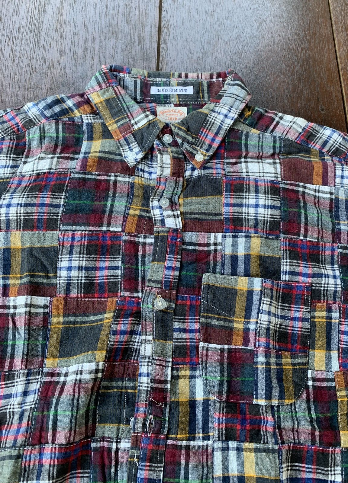 Beams Plus × Flannel × Japanese Brand Beams Japan patchwork flannel made in Japan Size US S / EU 44-46 / 1 - 3 Thumbnail