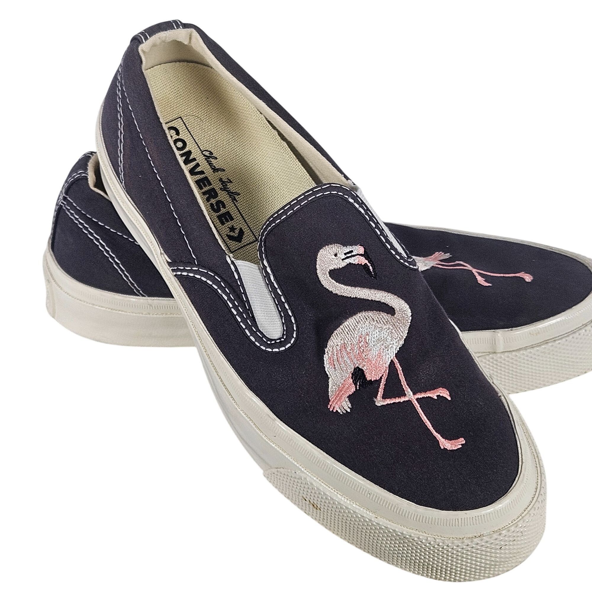 Converse Black Converse chuck Taylor Deck Star Women SlipOn Sneaker 8 Size US 8 / IT 38 - 3 Thumbnail