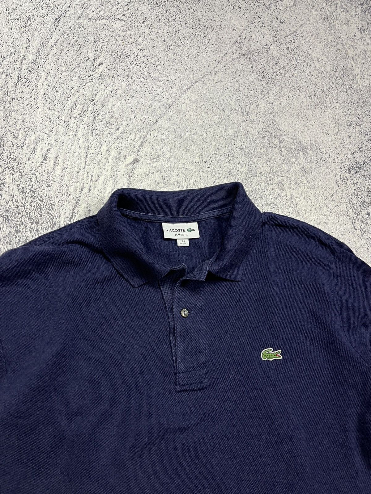 Lacoste × Vintage Lacoste Y2k Longsleeve Rugby Polo Shirt Chief Keef Size US XL / EU 56 / 4 - 4 Thumbnail