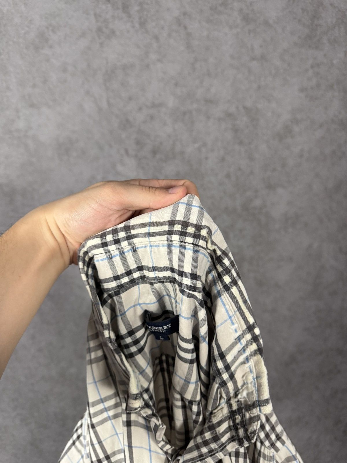 Burberry × Vintage Burberry luxury vintage shirt Size US XL / EU 56 / 4 - 9 Thumbnail