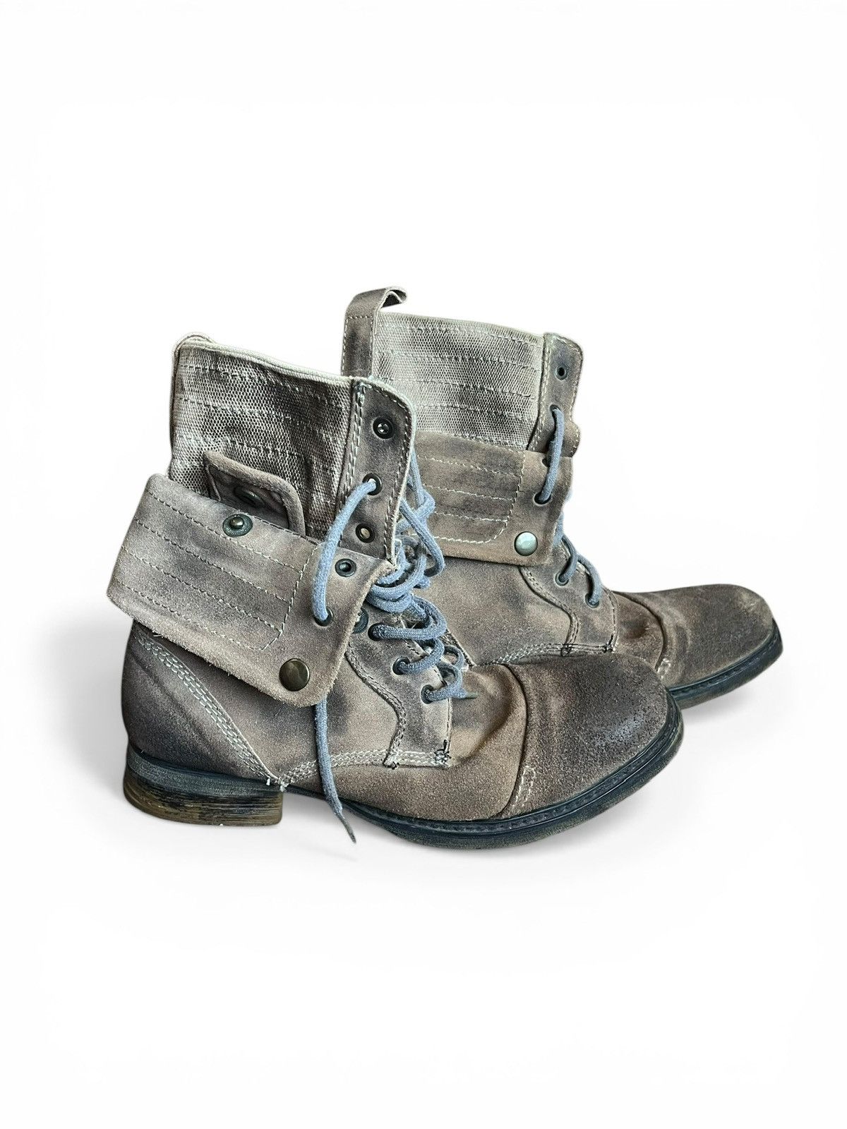 Bed Stu Rare Bed|Stu Distressed Archive Leather Strap Boots 11 as98 Size US 11 / EU 44 - 6 Thumbnail