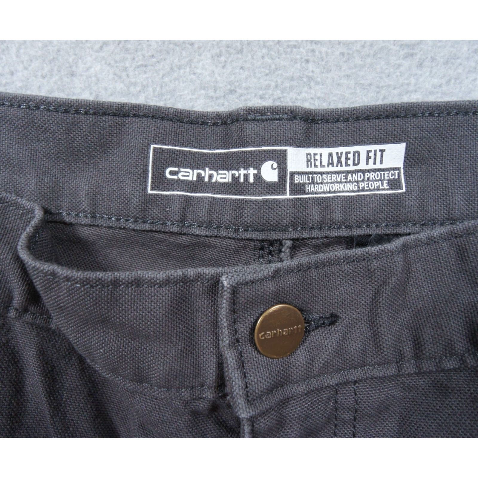 Carhartt Carhartt Pants Mens 36x34 Gray Rugged Flex Relaxed Fit Workwear Utility Duck Pants Mens 36 Gray Carhartt Rugged Flex Straight Dock? Size US 36 / EU 52 - 7 Thumbnail