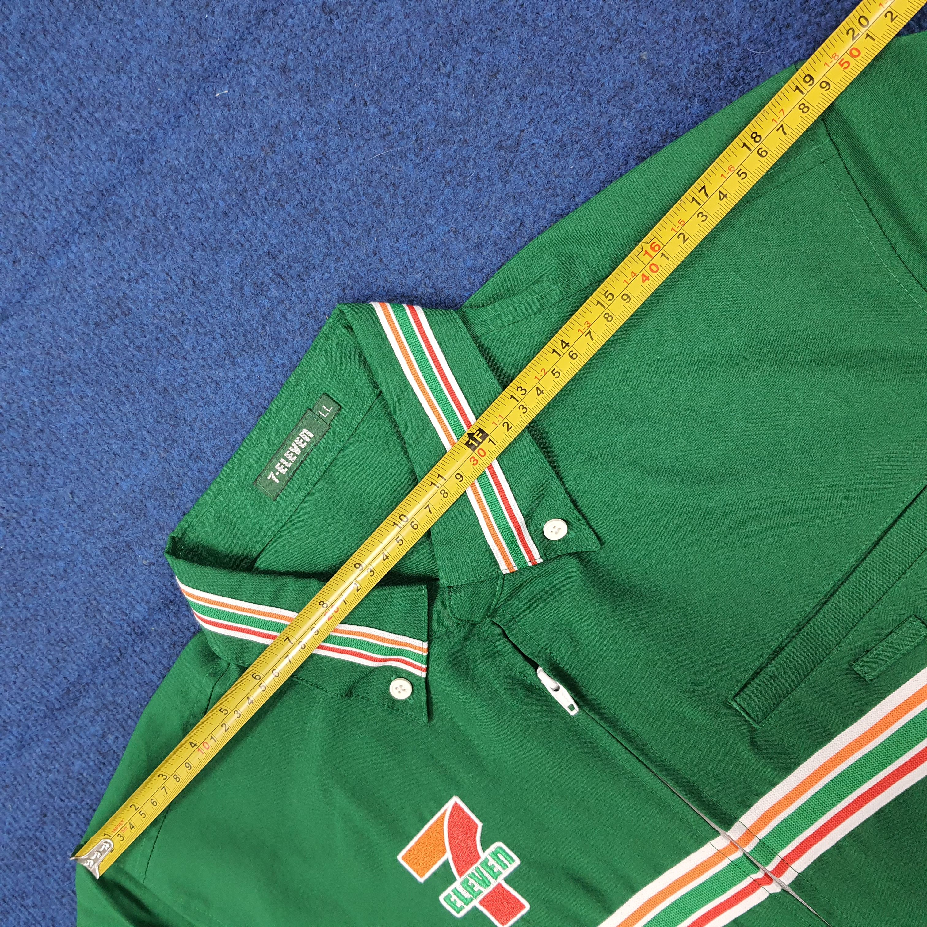 Japanese Brand VINTAGE Japanese 7-Eleven Employee Uniform Work Jacket E1A24 Size US L / EU 52-54 / 3 - 8 Thumbnail