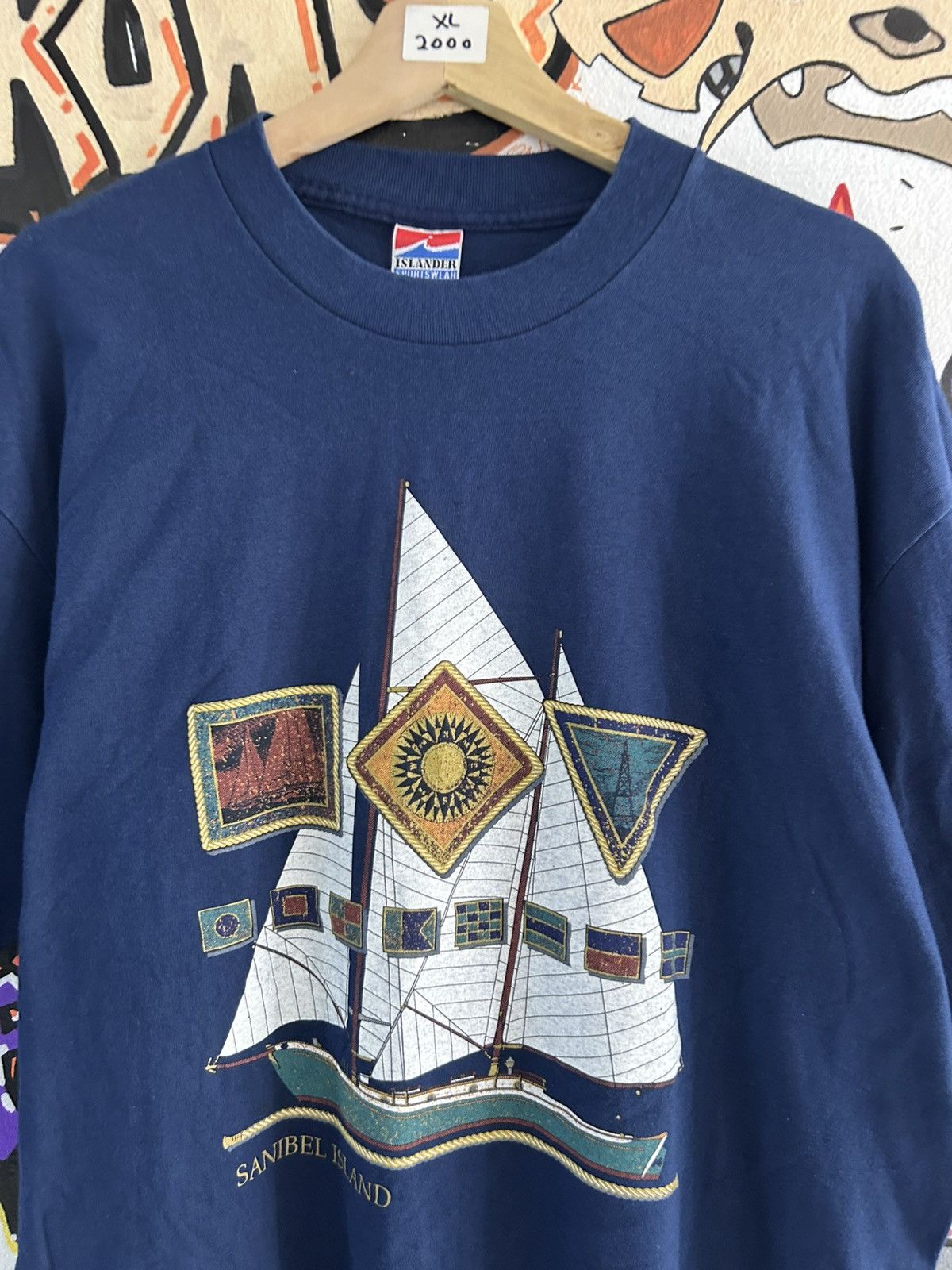 Vintage Sanibel Island Vintage Tee Size US XL / EU 56 / 4 - 2 Thumbnail