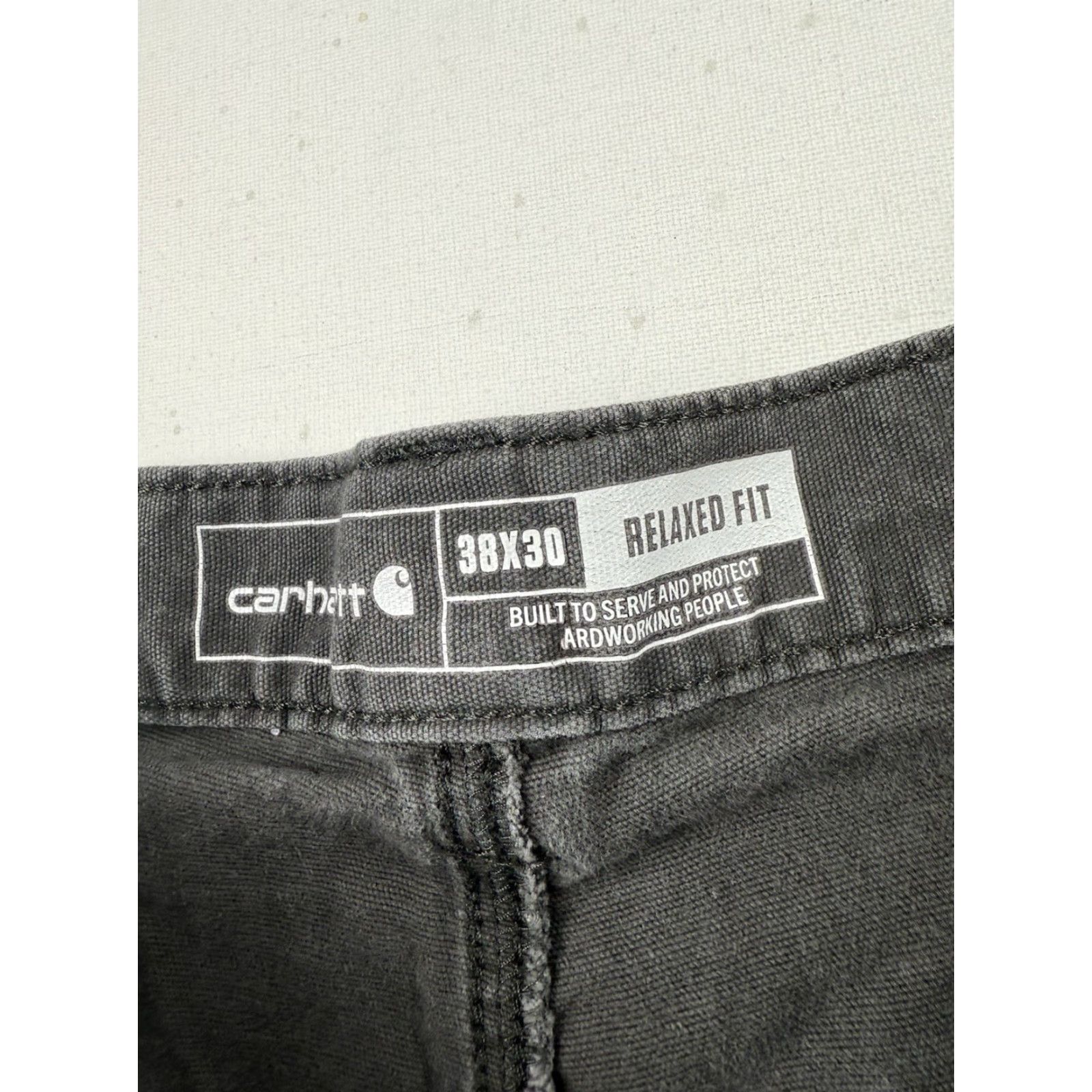 Carhartt Carhartt Pants Canvas Relaxed Men 38x30 Gray Carpenter 649 Size US 38 / EU 54 - 2 Thumbnail