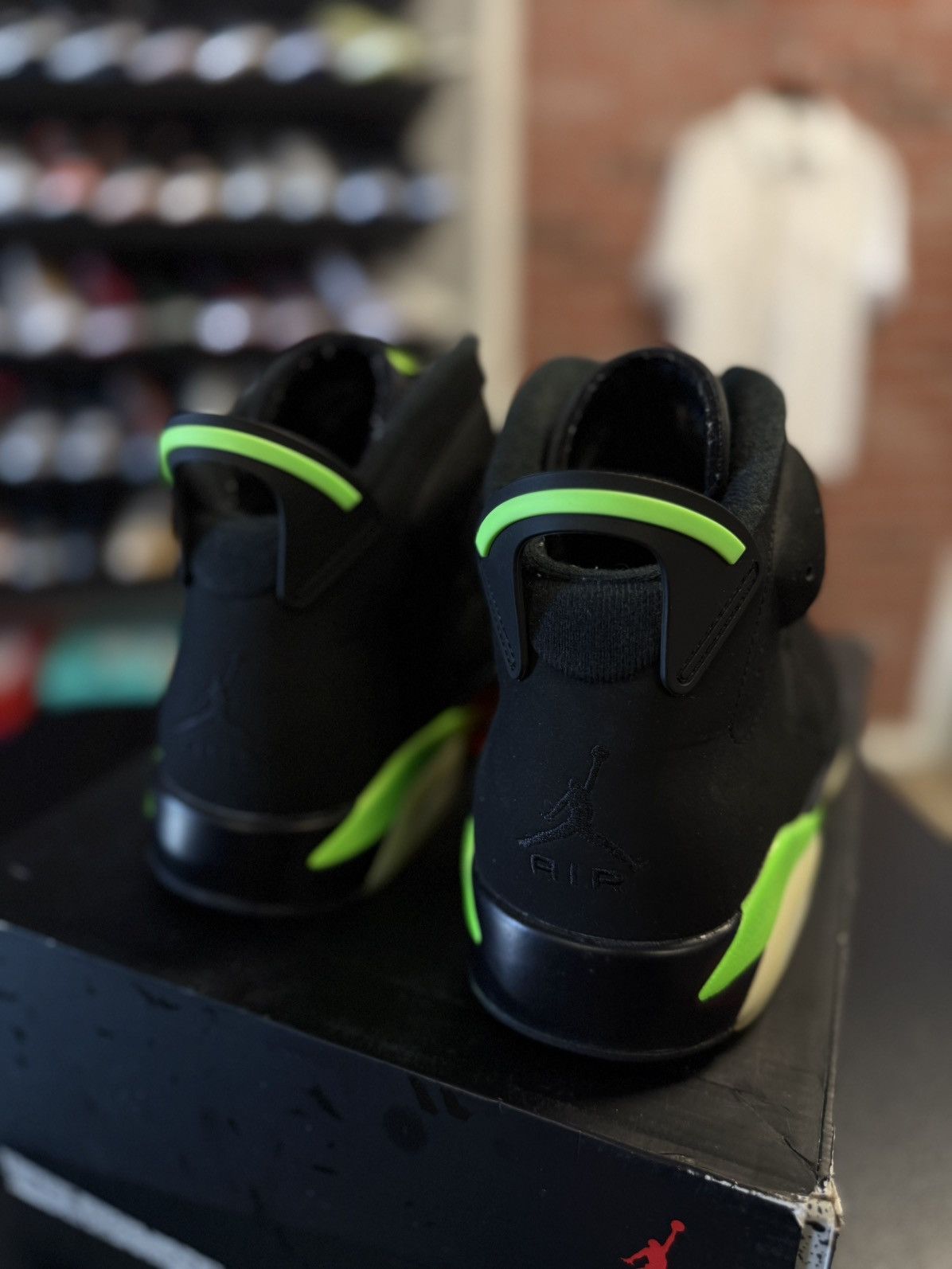 Jordan Brand × Nike Jordan 6 Electric Green Size 11.5 Clean Condition 🧼 Size US 11.5 / EU 44-45 - 6 Thumbnail