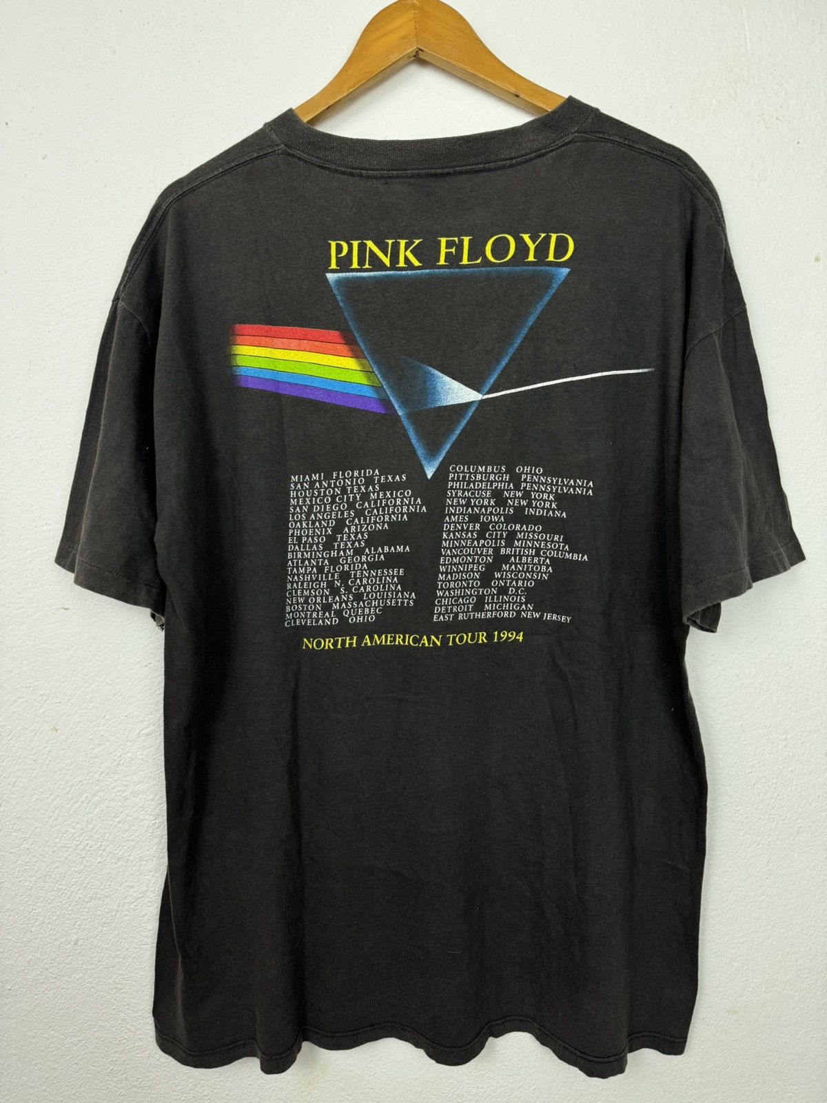 vintage 90s Pink Floyd North American tour 1994 promo album