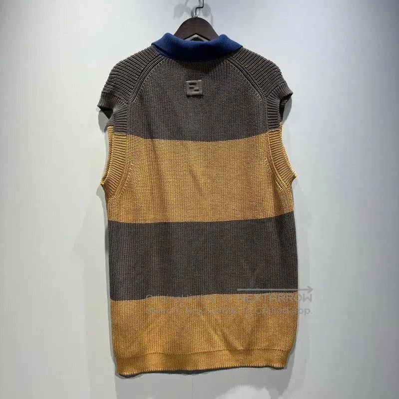 Fendi Fendi Men's Sleeveless Colorful Polo Shirt . Size US XXL / EU 58 / 5 - 2 Thumbnail