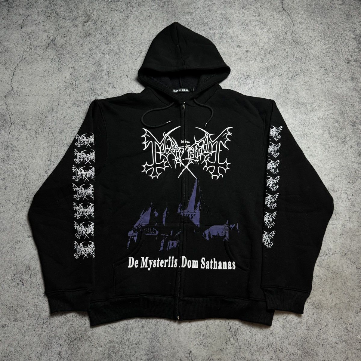 Band Tees Vintage Mayhem Zip Hoodie Size US XL / EU 56 / 4 - 1 Thumbnail