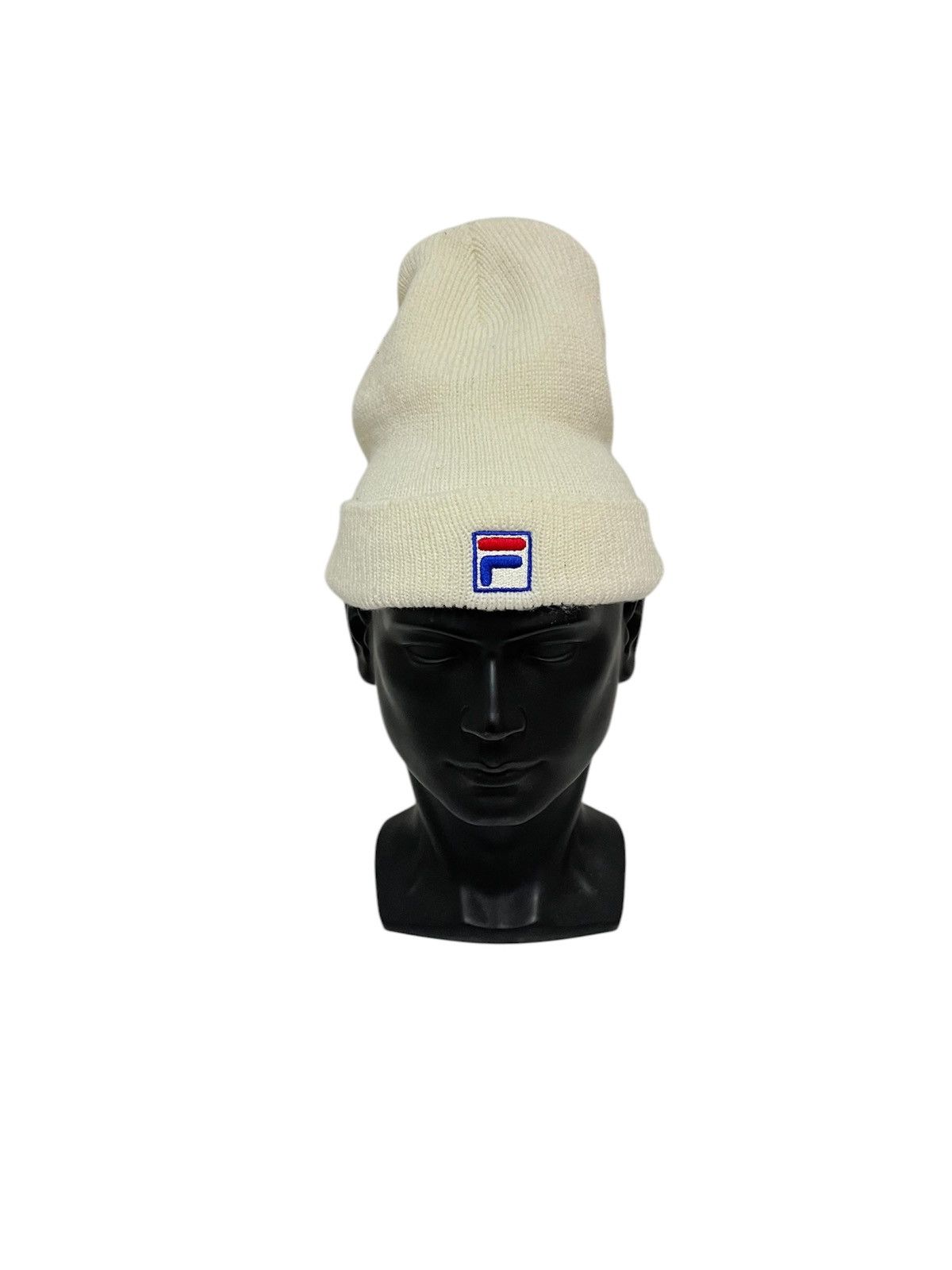 Fila Vintage Fila Big Logo Beanie Hats Size ONE SIZE - 1 Thumbnail