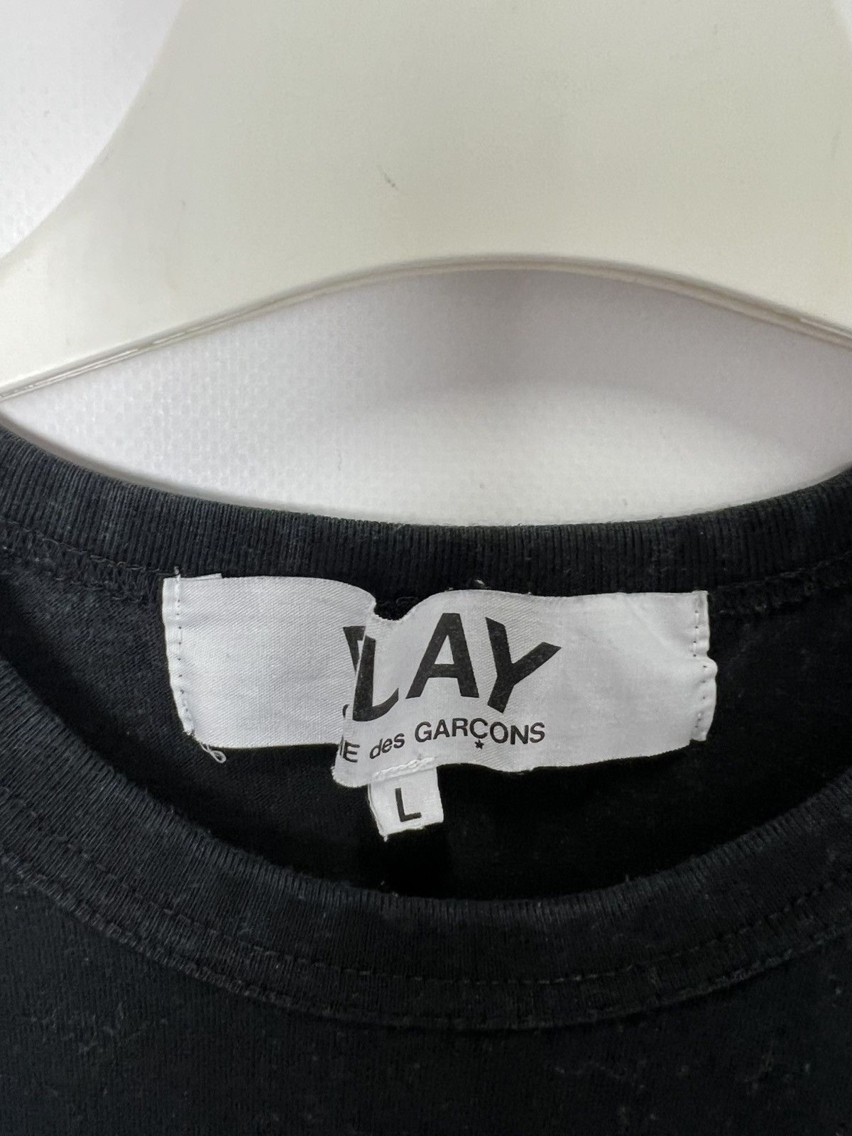 Vintage y2k streetwear Comme Des Garcons Big Logo T-shirt
