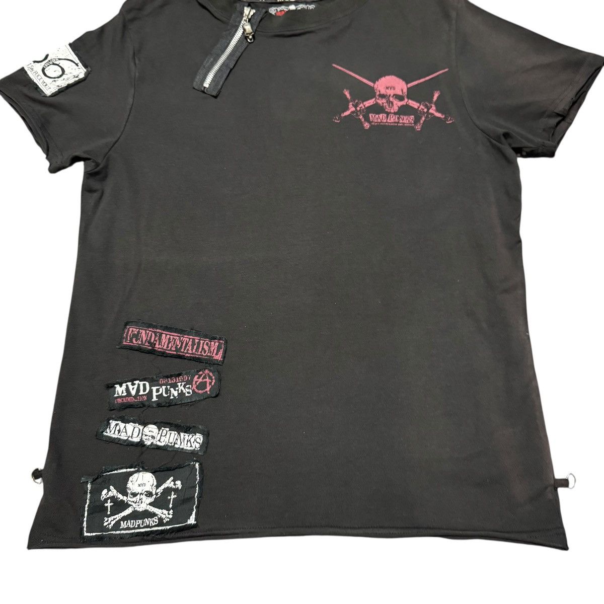 Seditionaries Mad punks Bondage Shirt 'you say mad punks,i say Fuck you Size L / US 10 / IT 46 - 5 Thumbnail