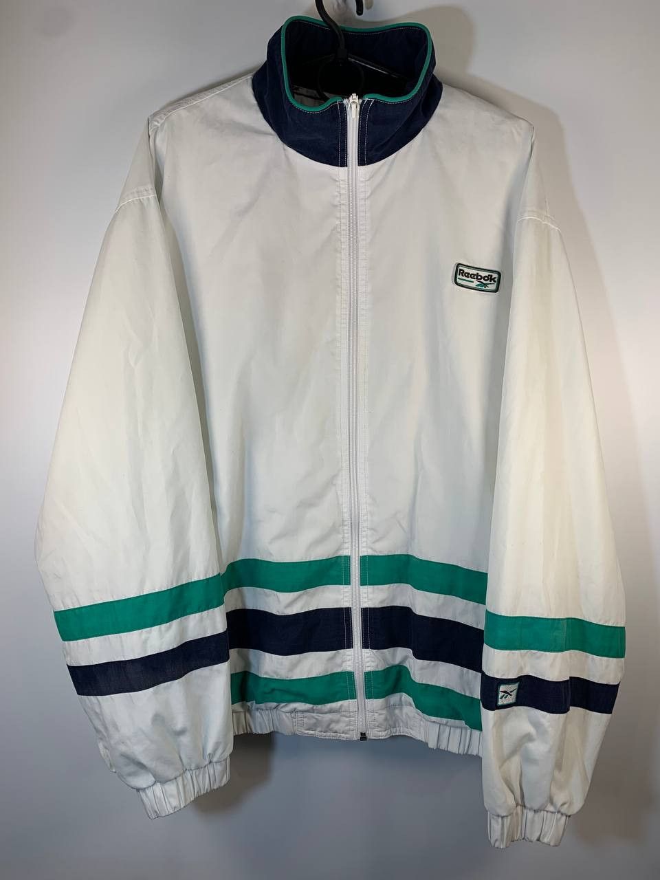Reebok × Vintage Vintage Reebok Jacket 80s 90s Retro Windbreaker Track Size US M / EU 48-50 / 2 - 1 Thumbnail