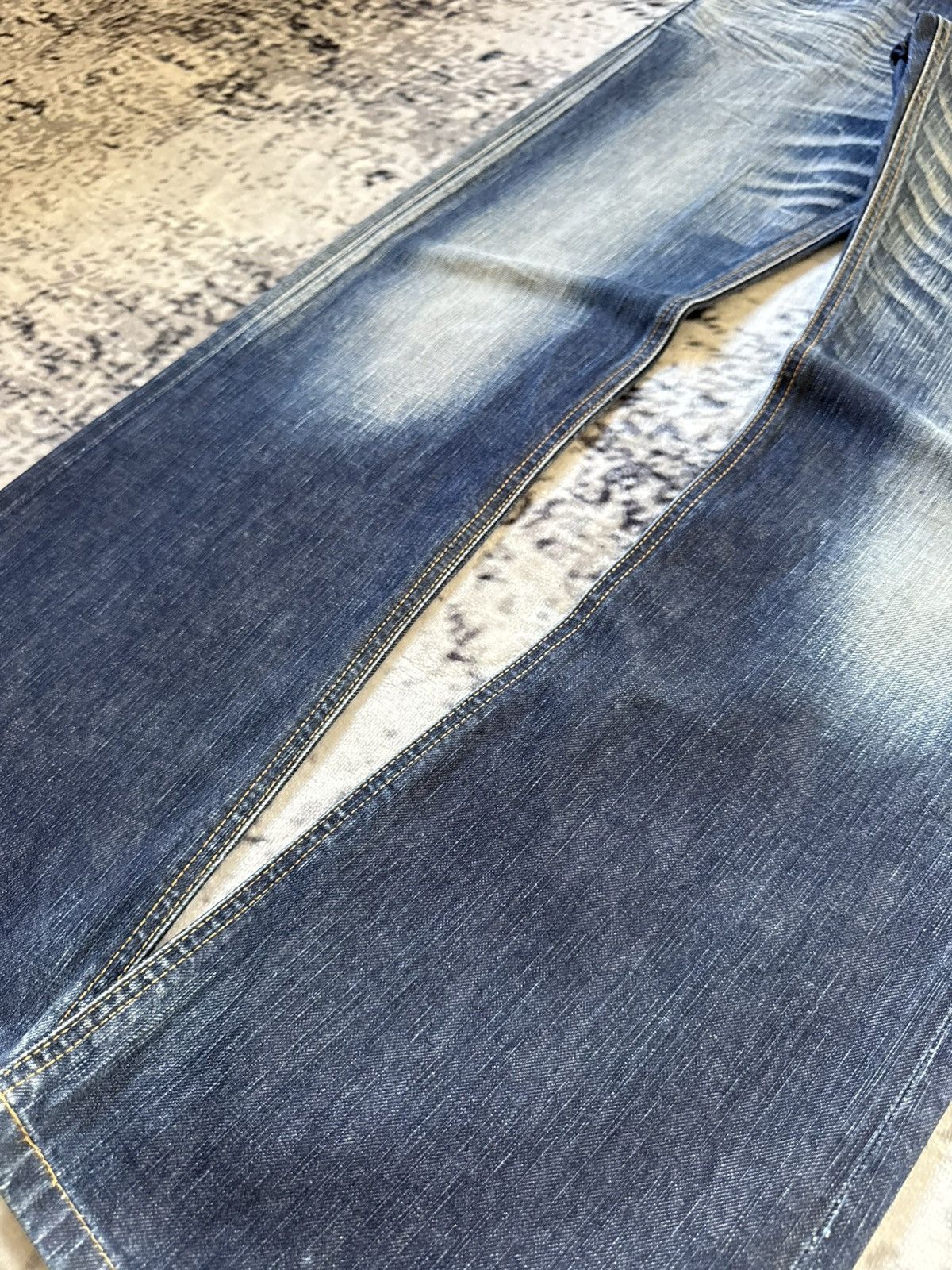 Edwin Rare Edwin 511 X-ray Shadow Wash Flared Jeans Size US 32 / EU 48 - 13 Thumbnail