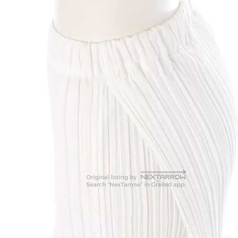 Issey Miyake Issey Miyake Ruched Midi Skirt Size 25" / US 0 / IT 36 - 7 Thumbnail