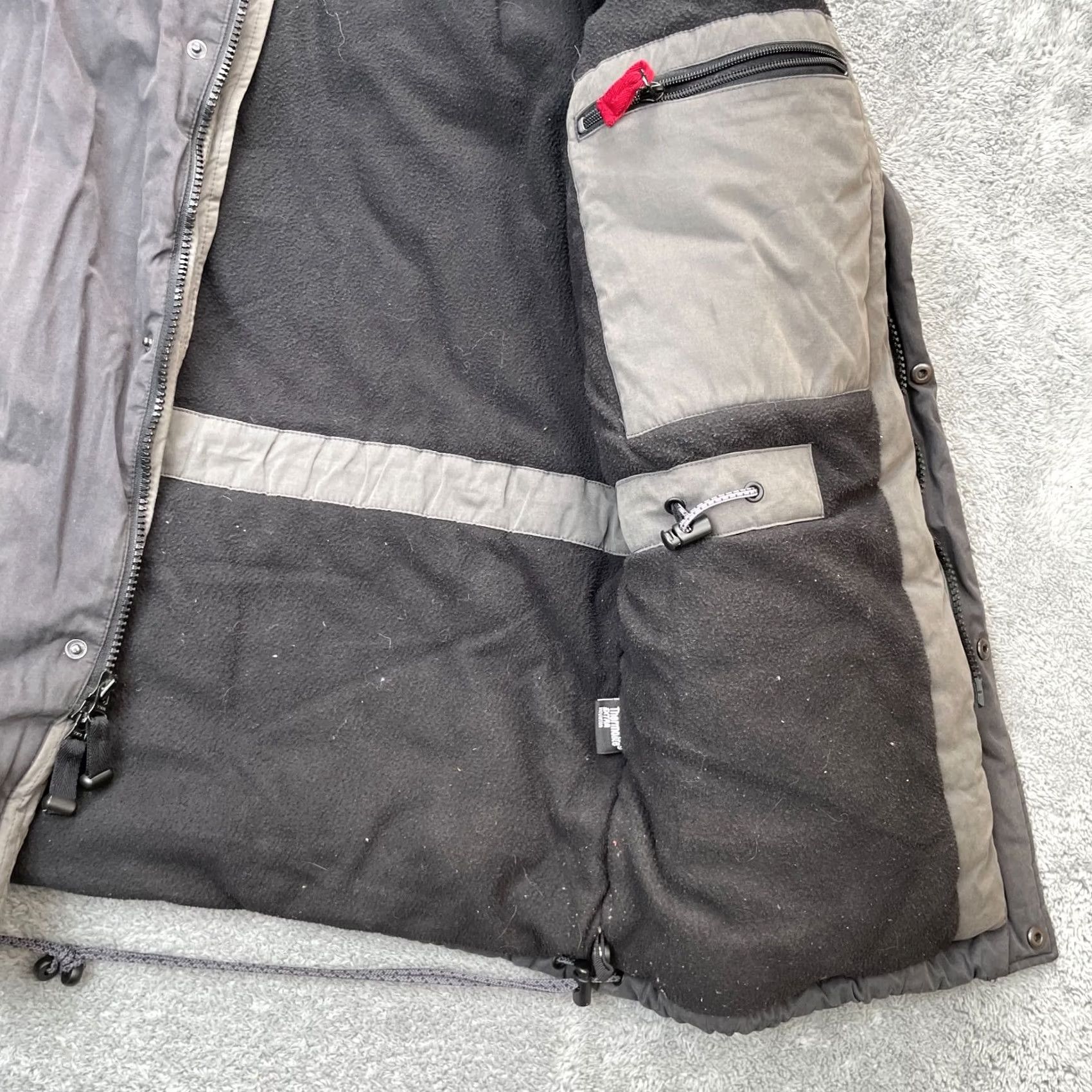 Gap VINTAGE Gap Jacket Mens L Gray Parka Cotton Insulated Lined Full Zip Size US L / EU 52-54 / 3 - 7 Thumbnail