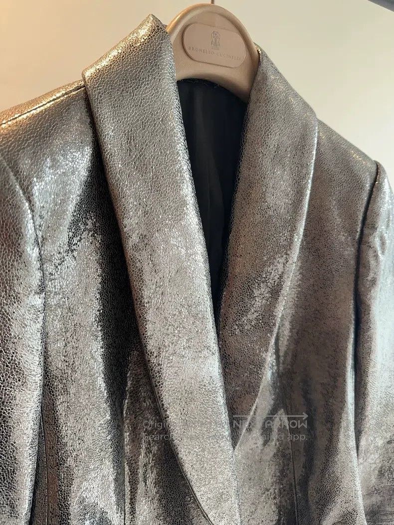 Brunello Cucinelli Brunello Cucinelli Superb Leather Jacket Size XS / US 0-2 / IT 36-38 - 5 Thumbnail