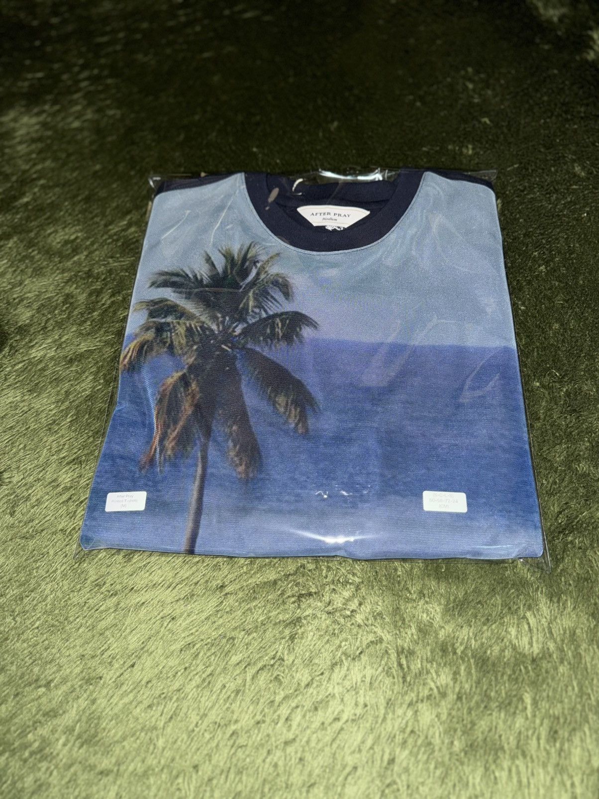 Japanese Brand [M] AFTER PRAY Full Print Mesh Layer T-Shirt Size US M / EU 48-50 / 2 - 10 Thumbnail