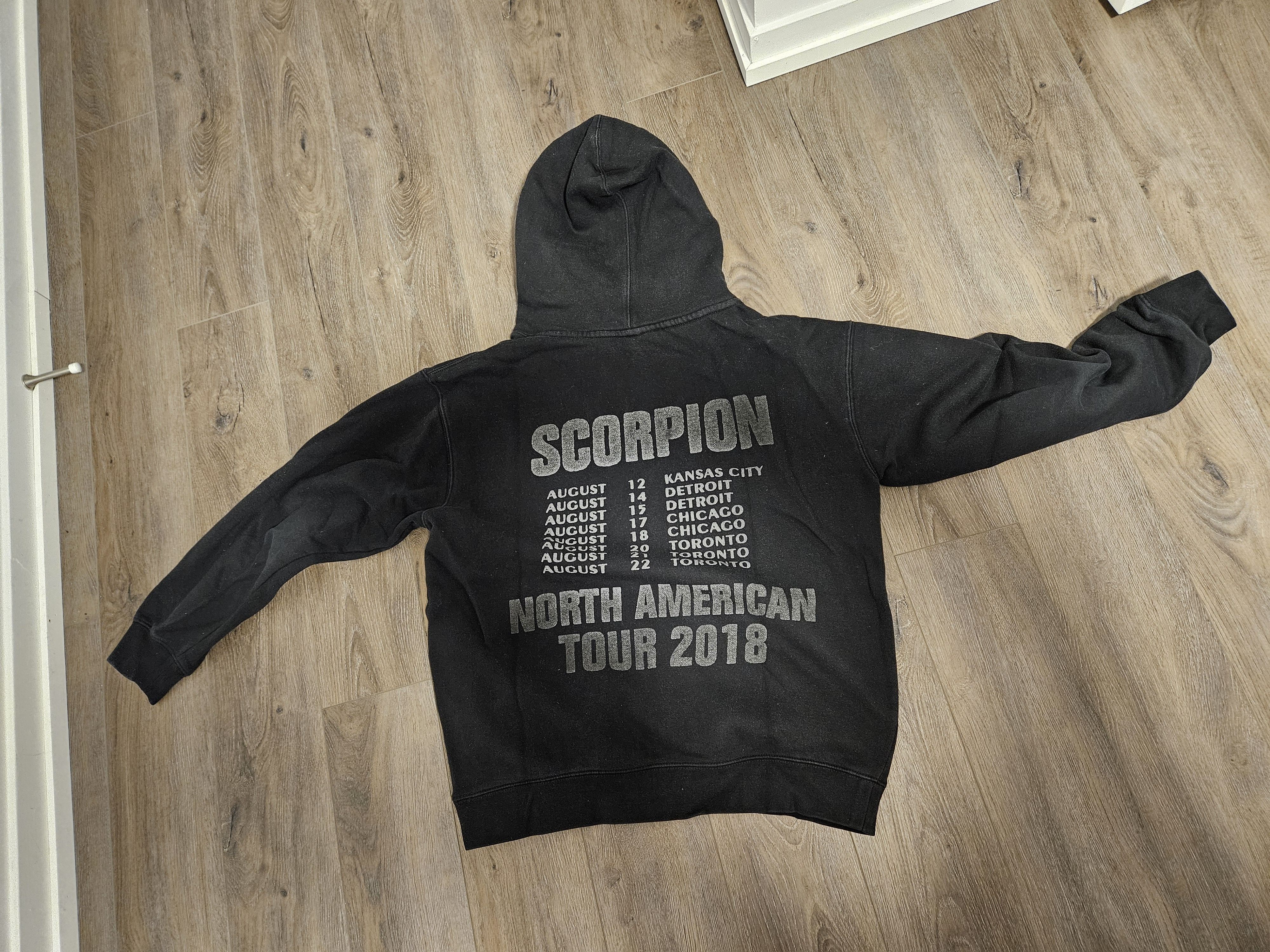 Drake Drake Scorpion Tour Dates Hoodie - Reflective Size US M / EU 48-50 / 2 - 1 Thumbnail