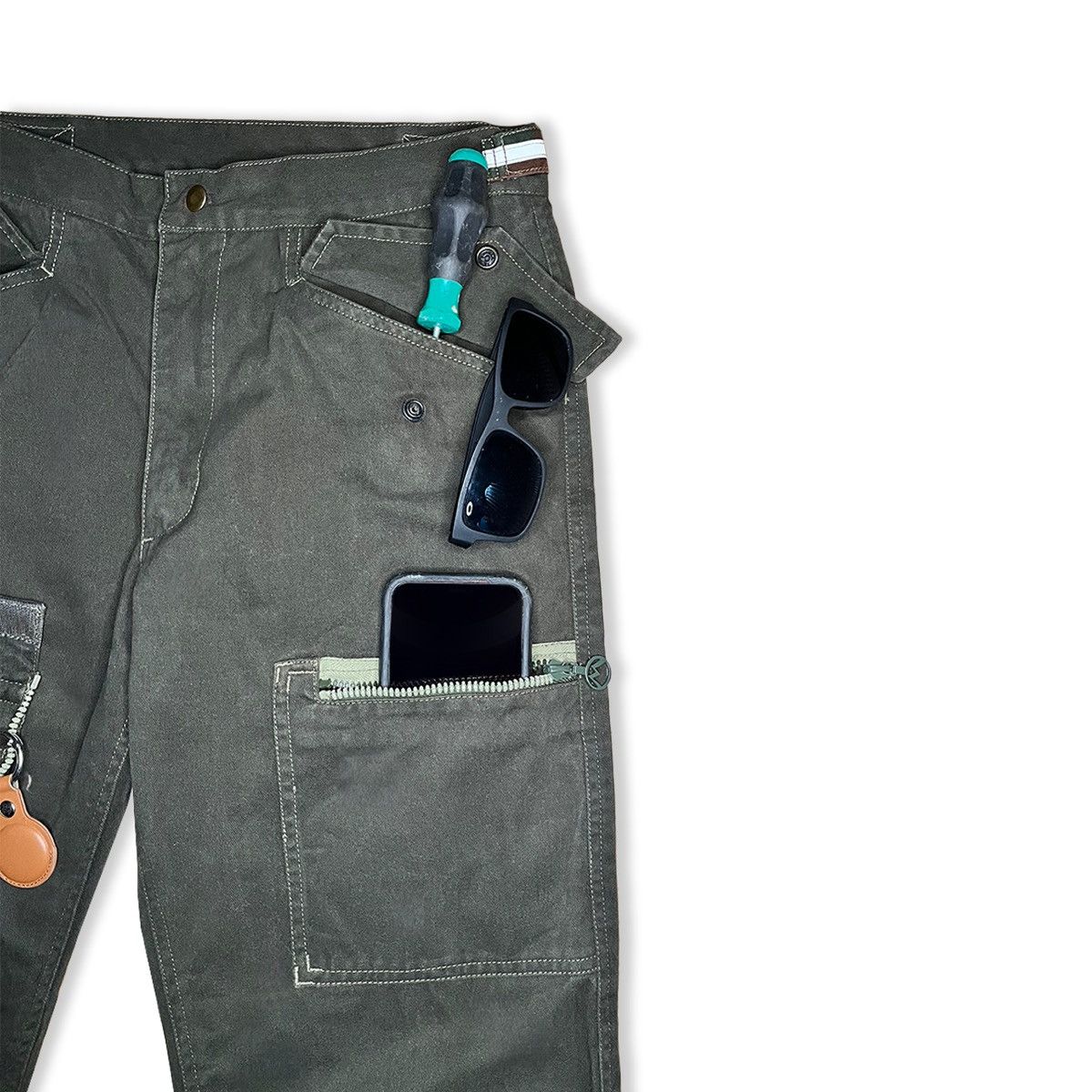 Maharishi 1998 Maharishi Detachable 3D Pocket Technical Utility Cargos Size US 30 / EU 46 - 8 Thumbnail