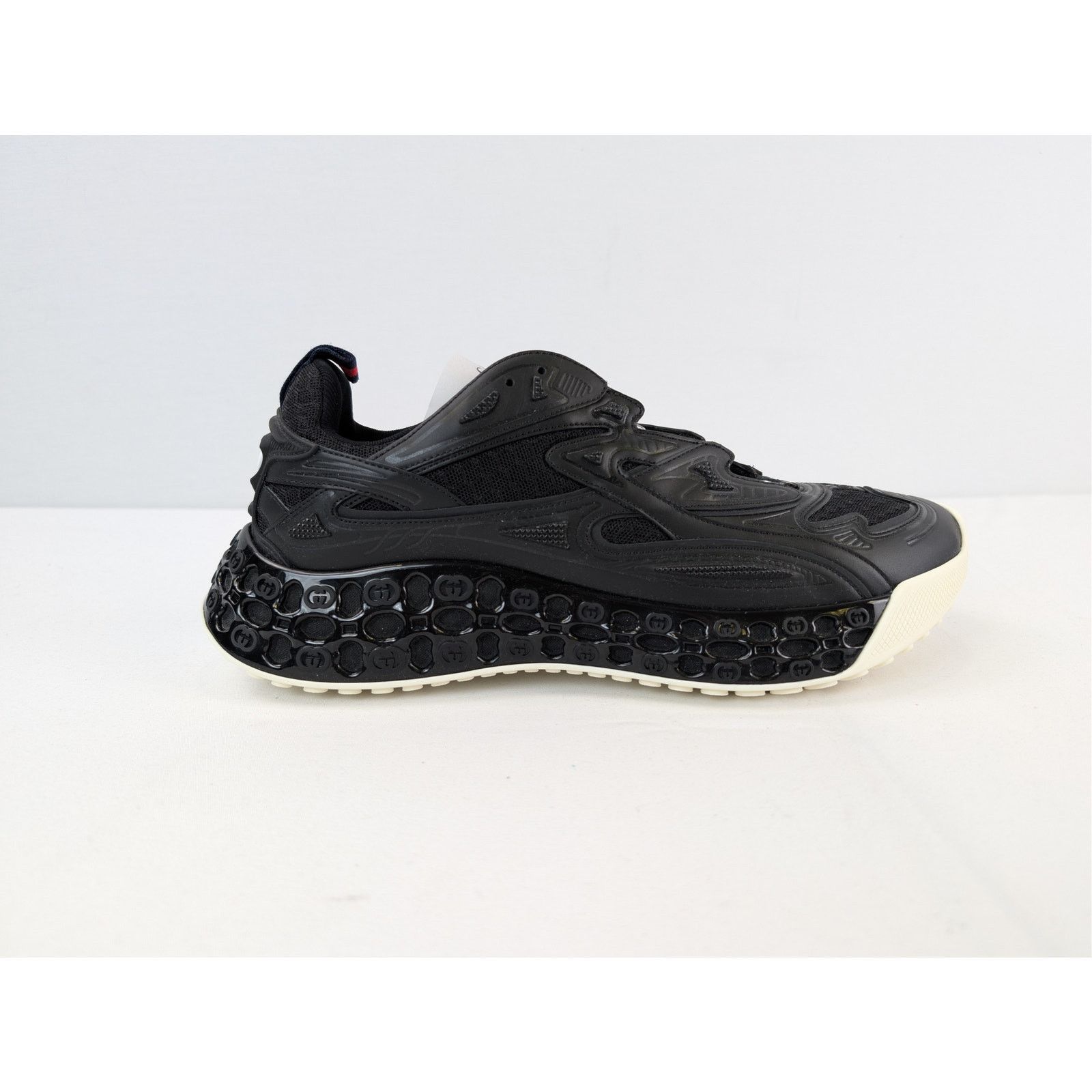 Gucci o1rshd1 Cub3d Trainer Sneakers in black Demetra and mesh Size US 8.5 / EU 41-42 - 1 Thumbnail