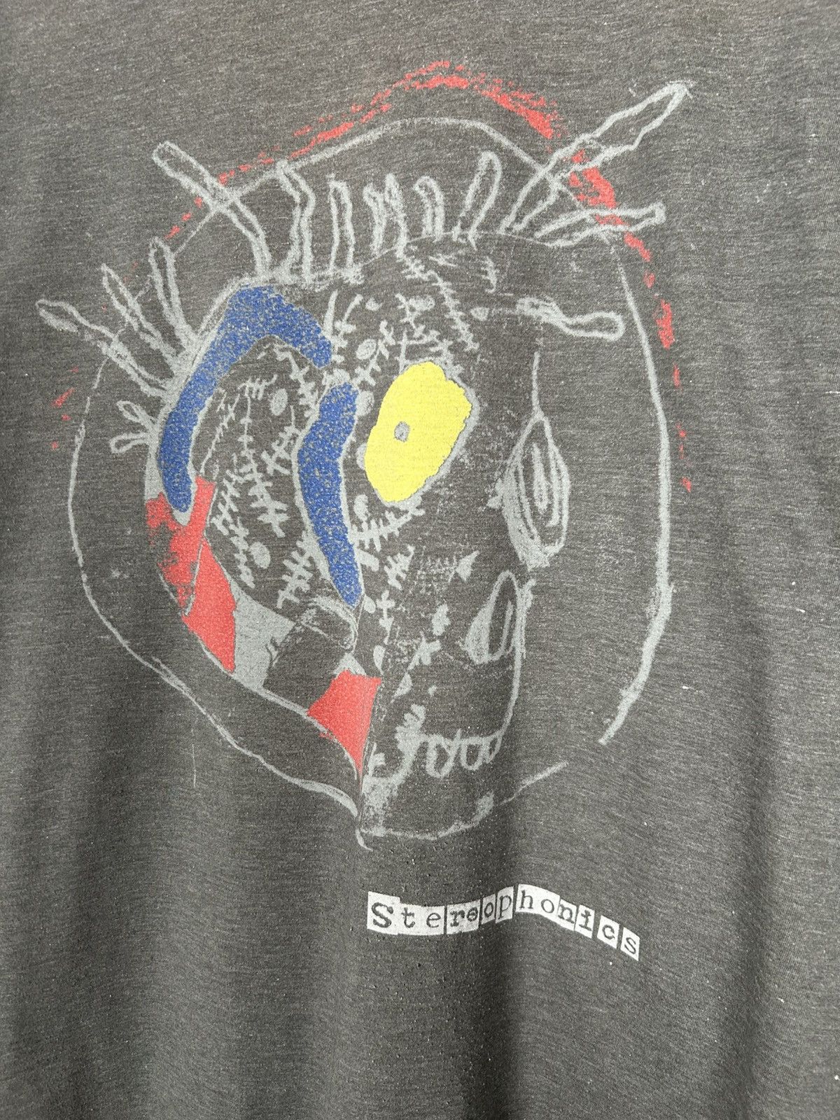 Band Tees × Vintage Vintage Stereophonics Rock Band Tee Grunge Punk Skate Size US L / EU 52-54 / 3 - 3 Thumbnail