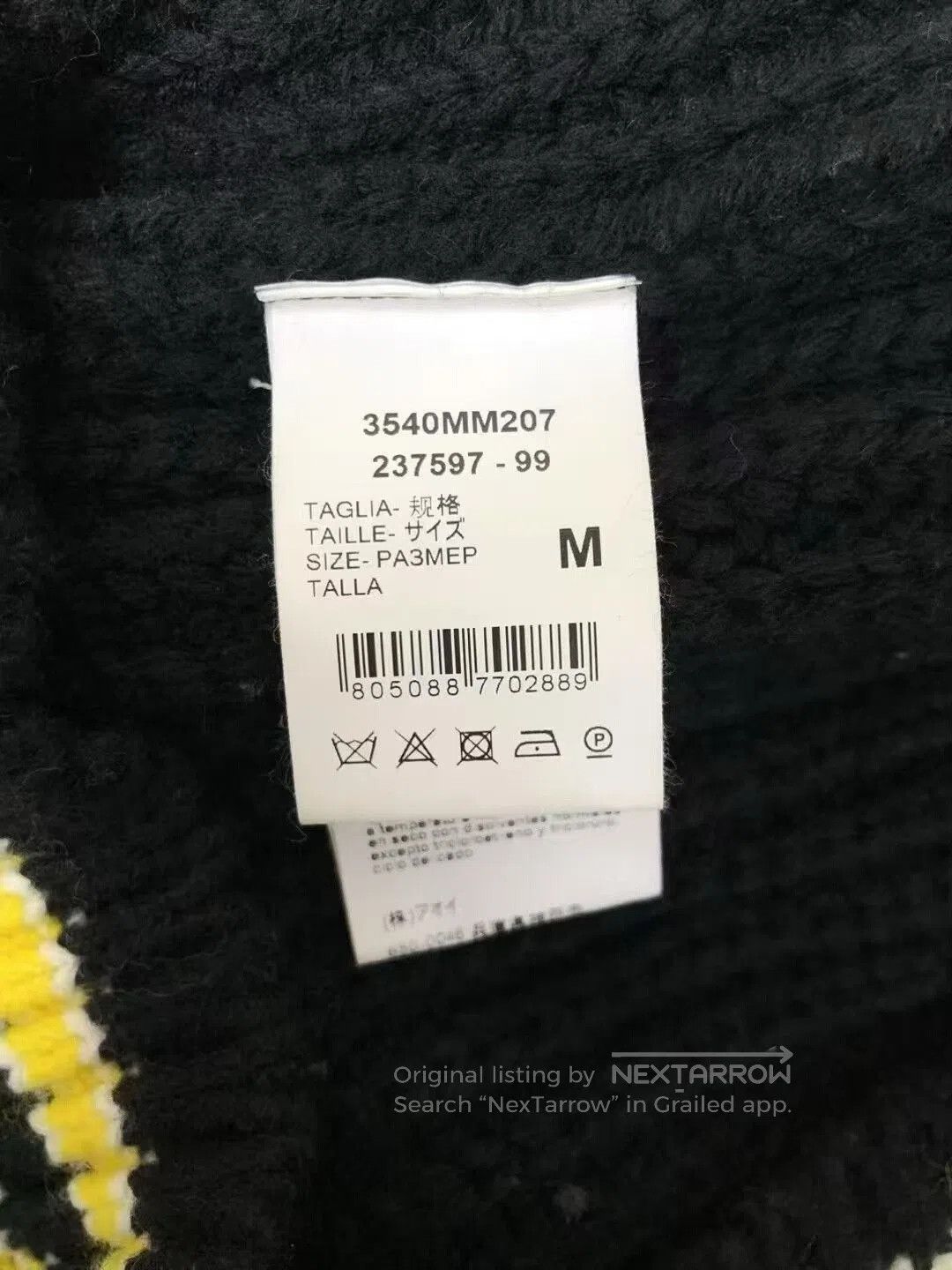 MSGM MSGM Striped Knit Sweater for All. Size US M / EU 48-50 / 2 - 6 Thumbnail