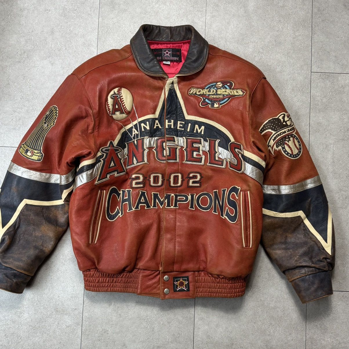 Jeff Hamilton Jeff Hamilton Anaheim Angels Champions Jacket Size US M / EU 48-50 / 2 - 1 Thumbnail
