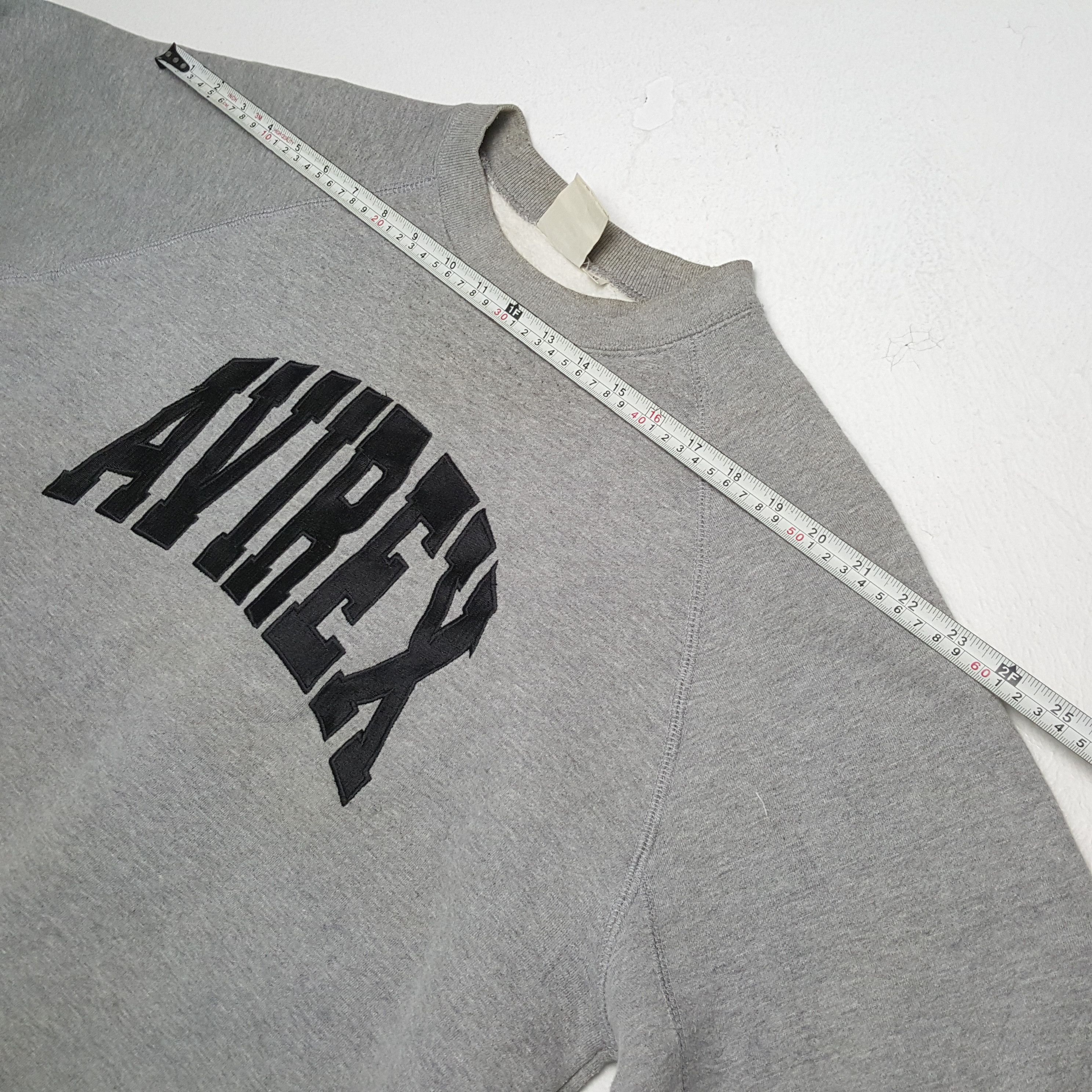 Avirex × Vintage AVIREX Spellout Design Streetwear Style Sweatshirt Size US L / EU 52-54 / 3 - 4 Thumbnail