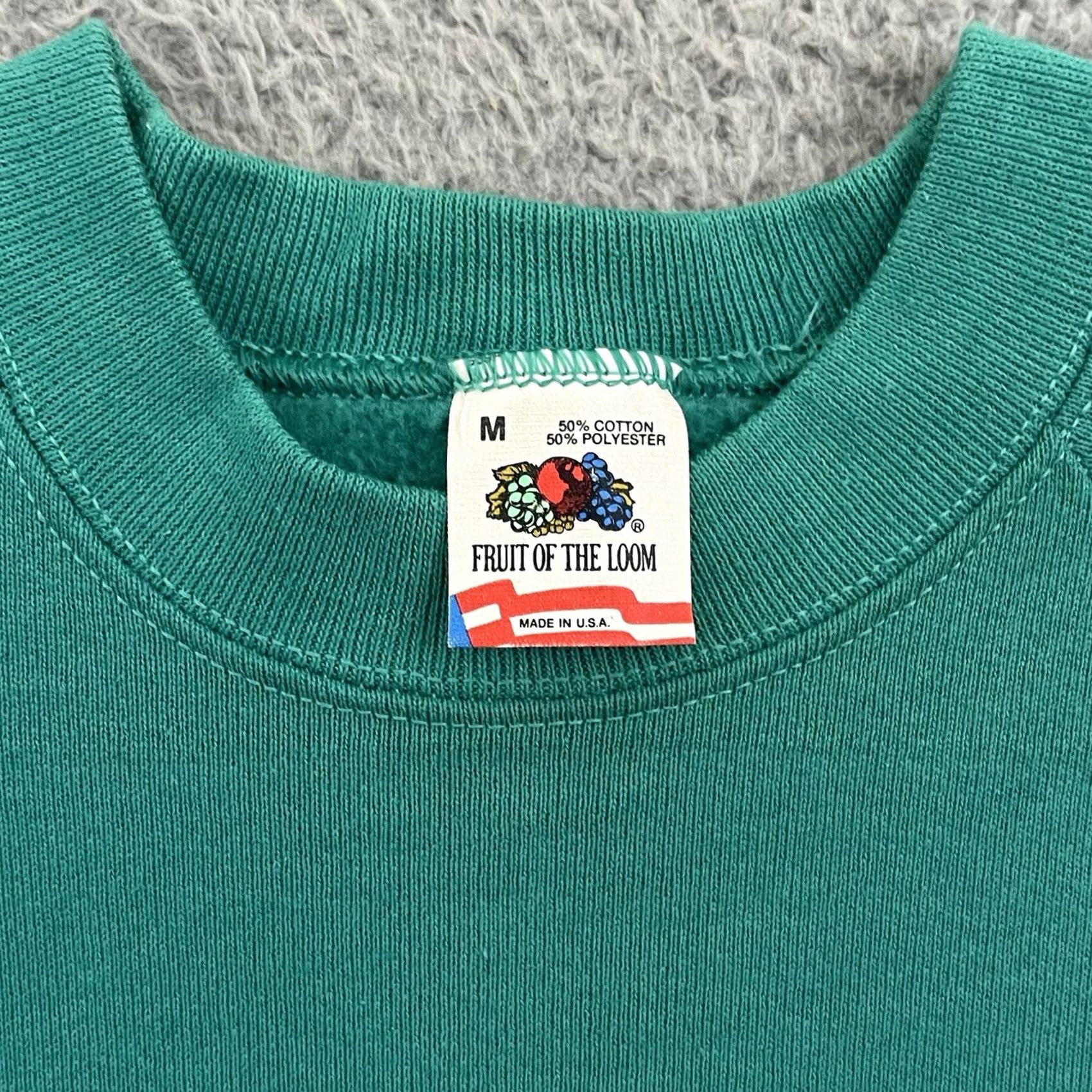 Fruit Of The Loom VINTAGE Myrtle Beach Sweatshirt Adult Medium 80s Travel Nature Outdoor Pullover Nike? Size US M / EU 48-50 / 2 - 4 Thumbnail