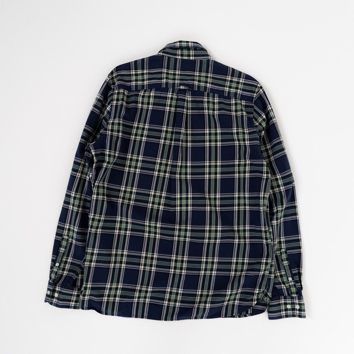 Superdry Superdry Osaka Shirt Mens Plaid Button Down Blue Check LS Size US XL / EU 56 / 4 - 4 Thumbnail