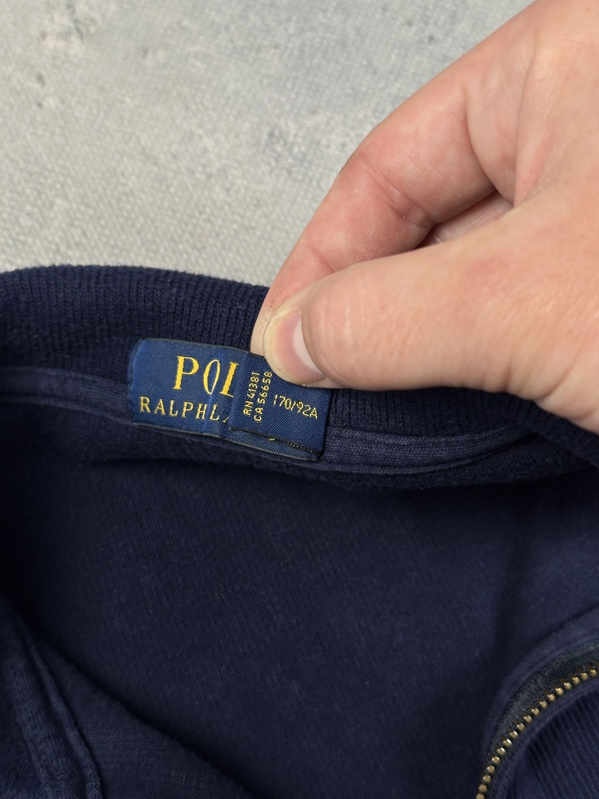Polo Ralph Lauren Polo Ralph Lauren Quarter Zip Sweatshirt Navy Red Pony y2k Size US S / EU 44-46 / 1 - 8 Thumbnail
